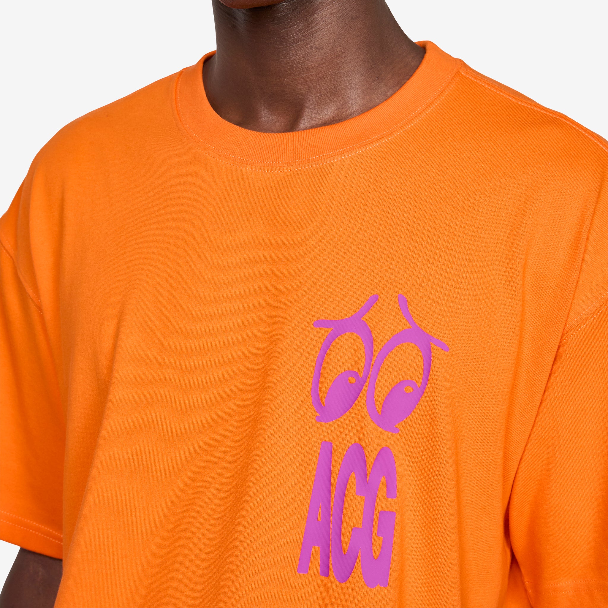ACG 'Don't Look Down' Dri-FIT T-Shirt Safety Orange - Image 4
