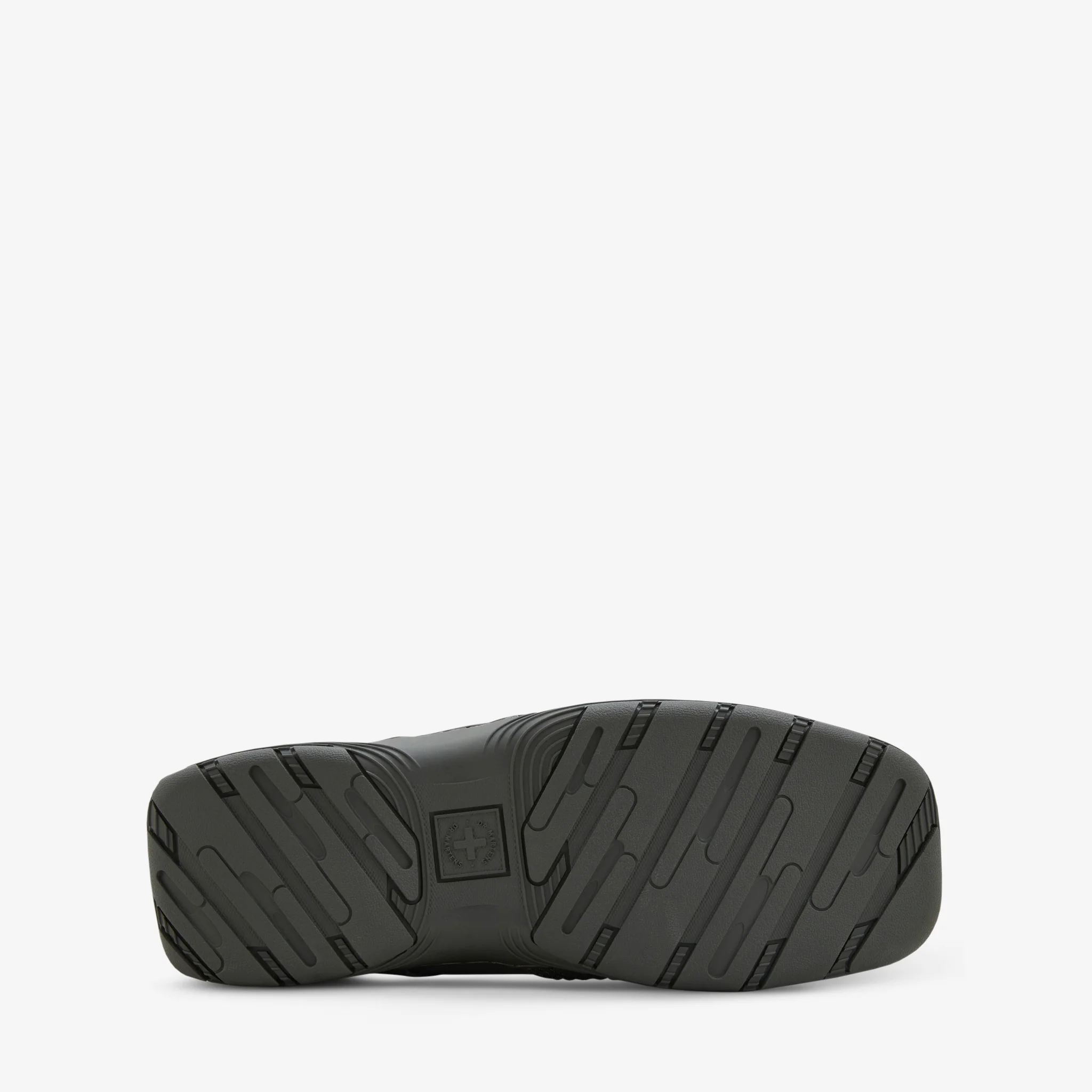 Aurix Slip On Mule Gunmetal Satin Finish Leather - Image 5