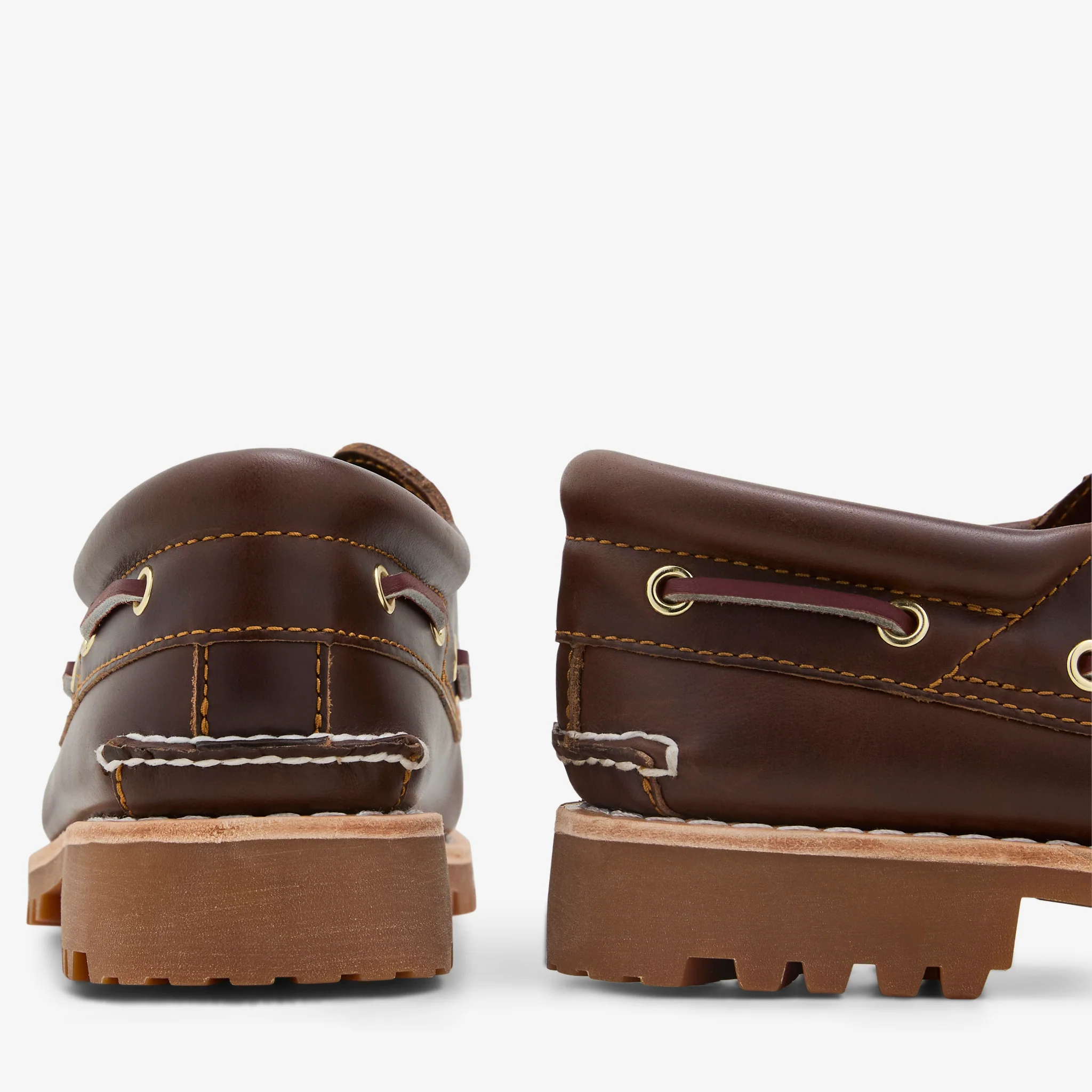 Authentics 3 Eye Classic Boat Shoe Brown Nubuck - Image 3