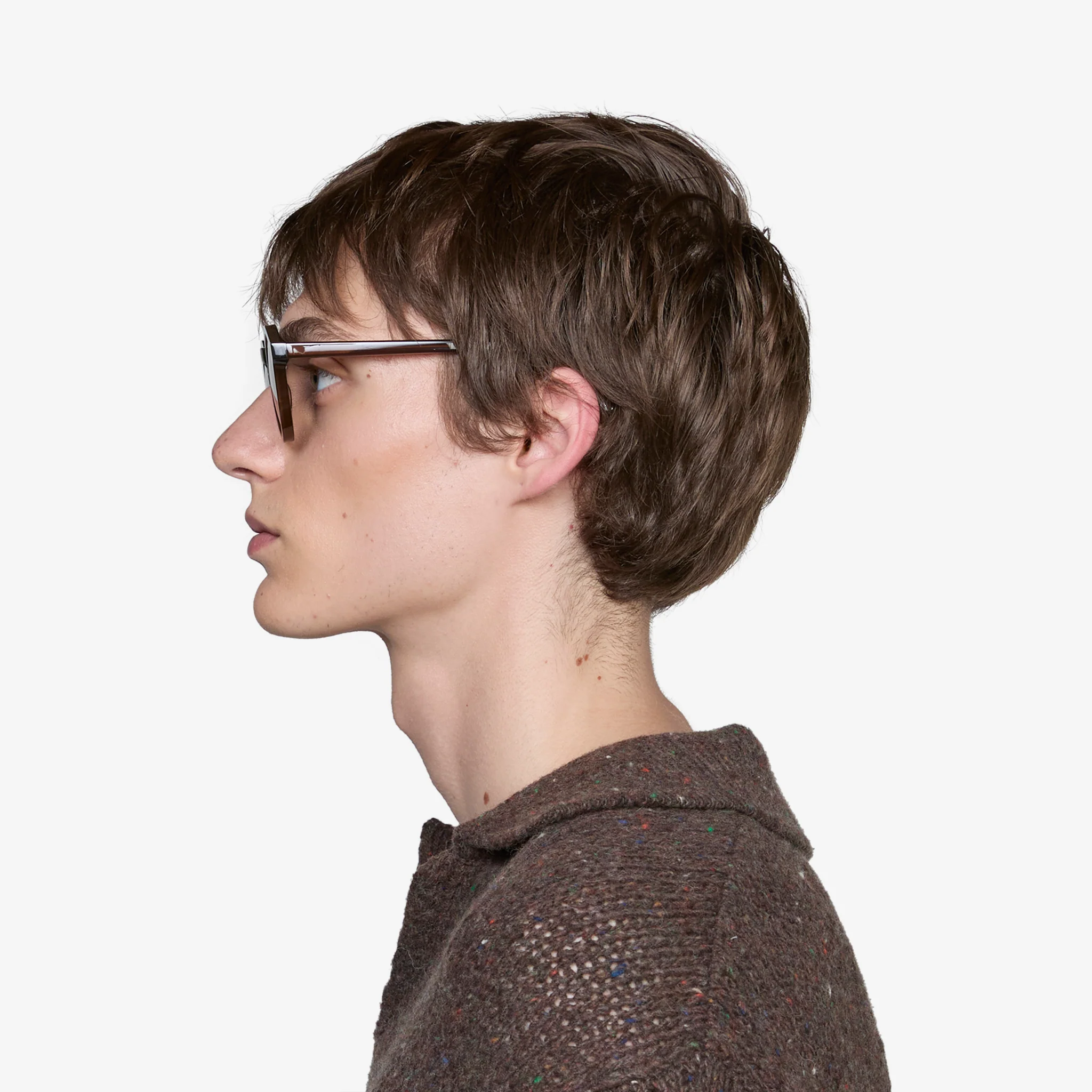 Barstow Chocolate | Grey Solid Lens - Image 3