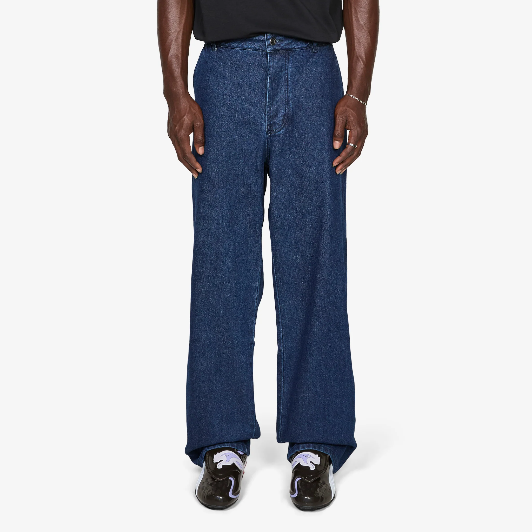 Beattie Denim Pants Rinsed Denim