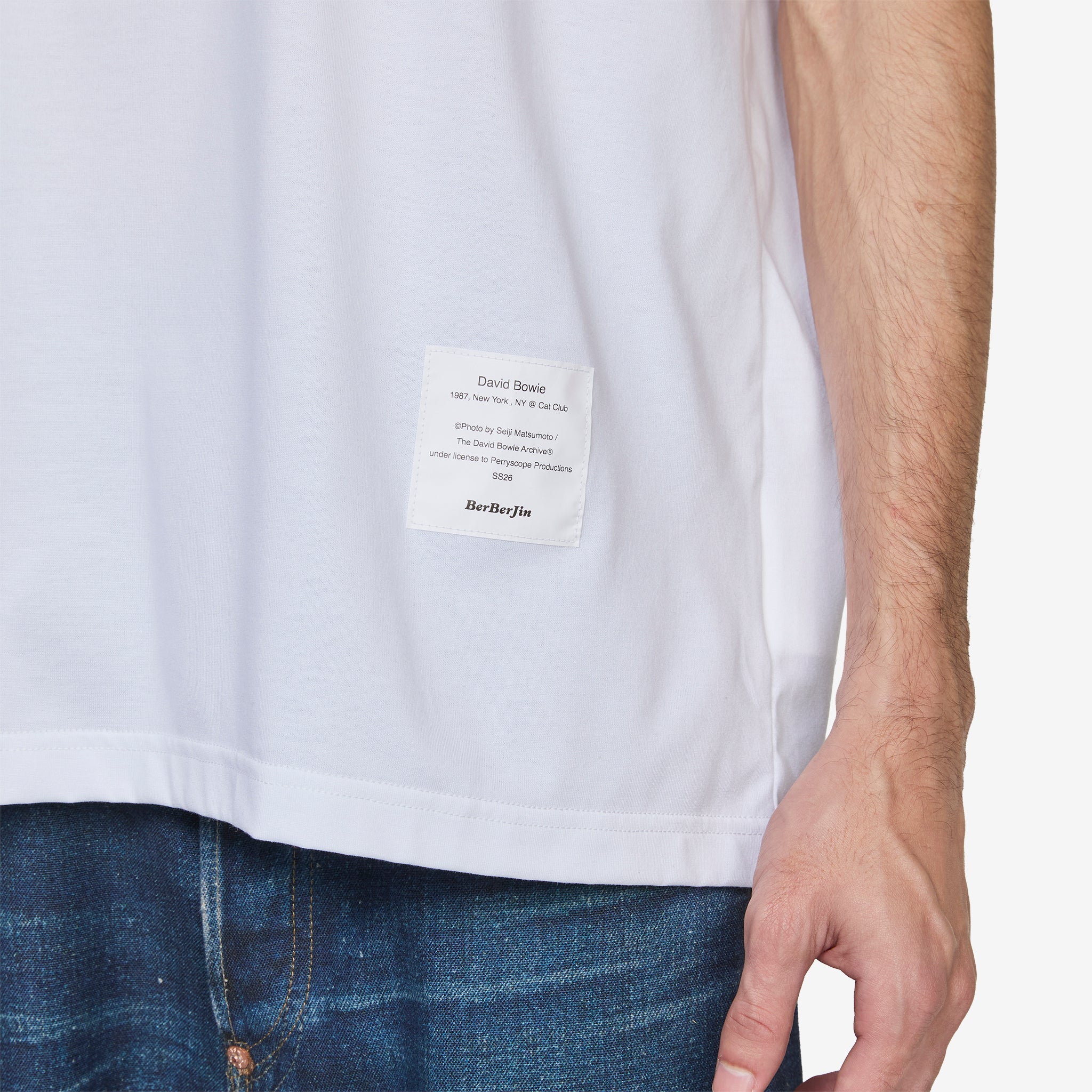 BerBerJin David Bowie T-Shirt White - Image 3
