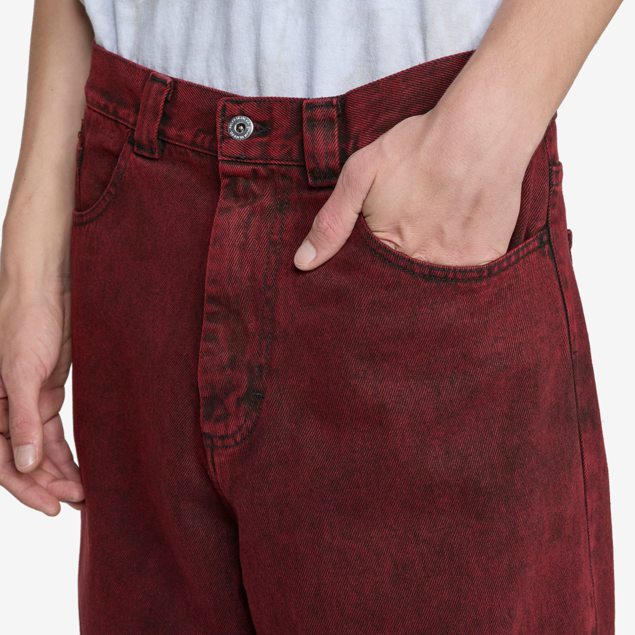 Big Boy Pants Red | Black - Image 2