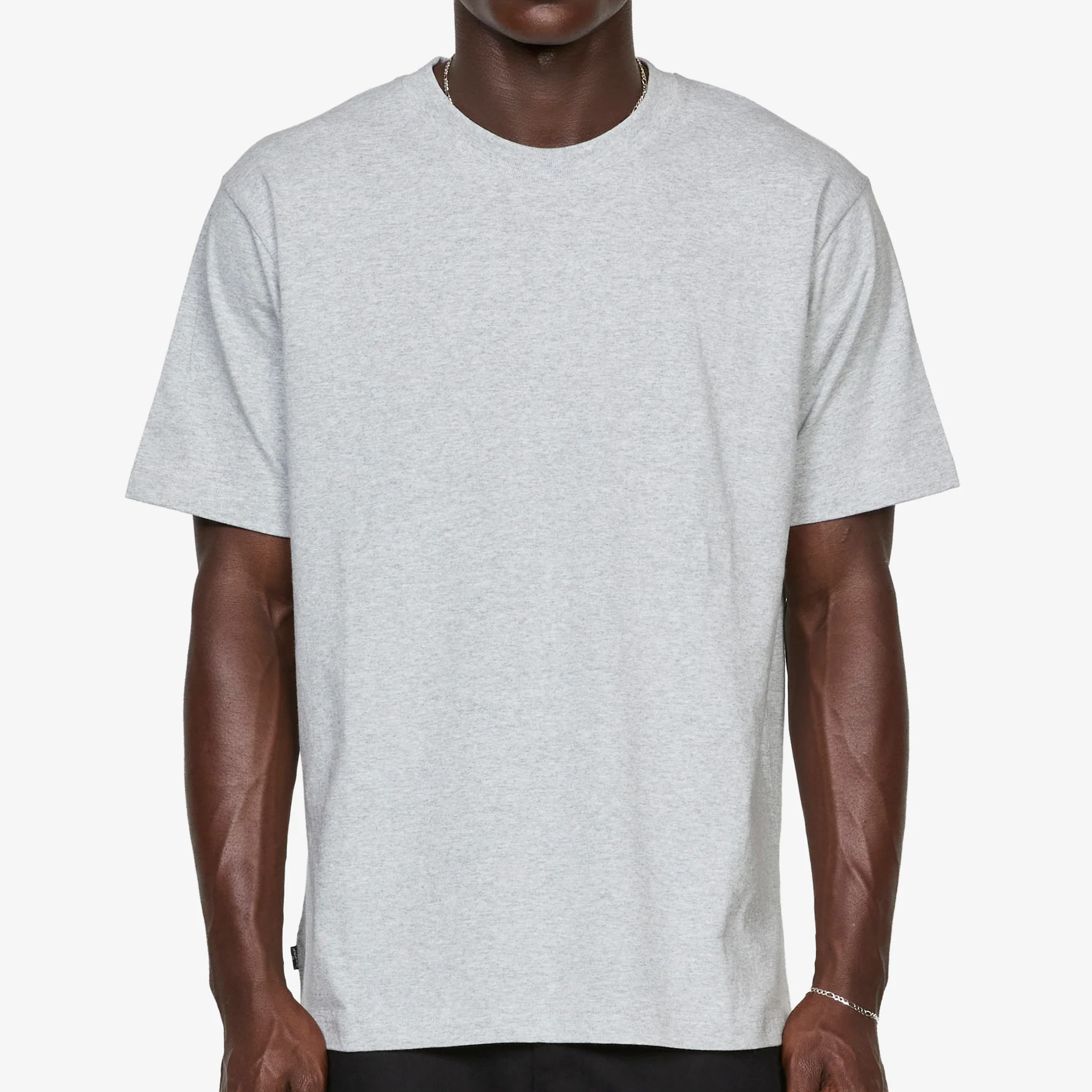 Blue Tab™ Relaxed T-Shirt Heather Grey - Image 4