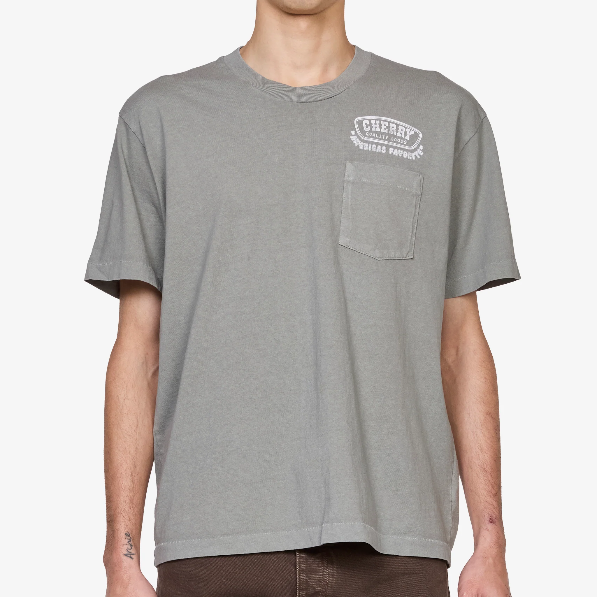 Cape Canaveral Classic Pocket T-Shirt Smoke - Image 4