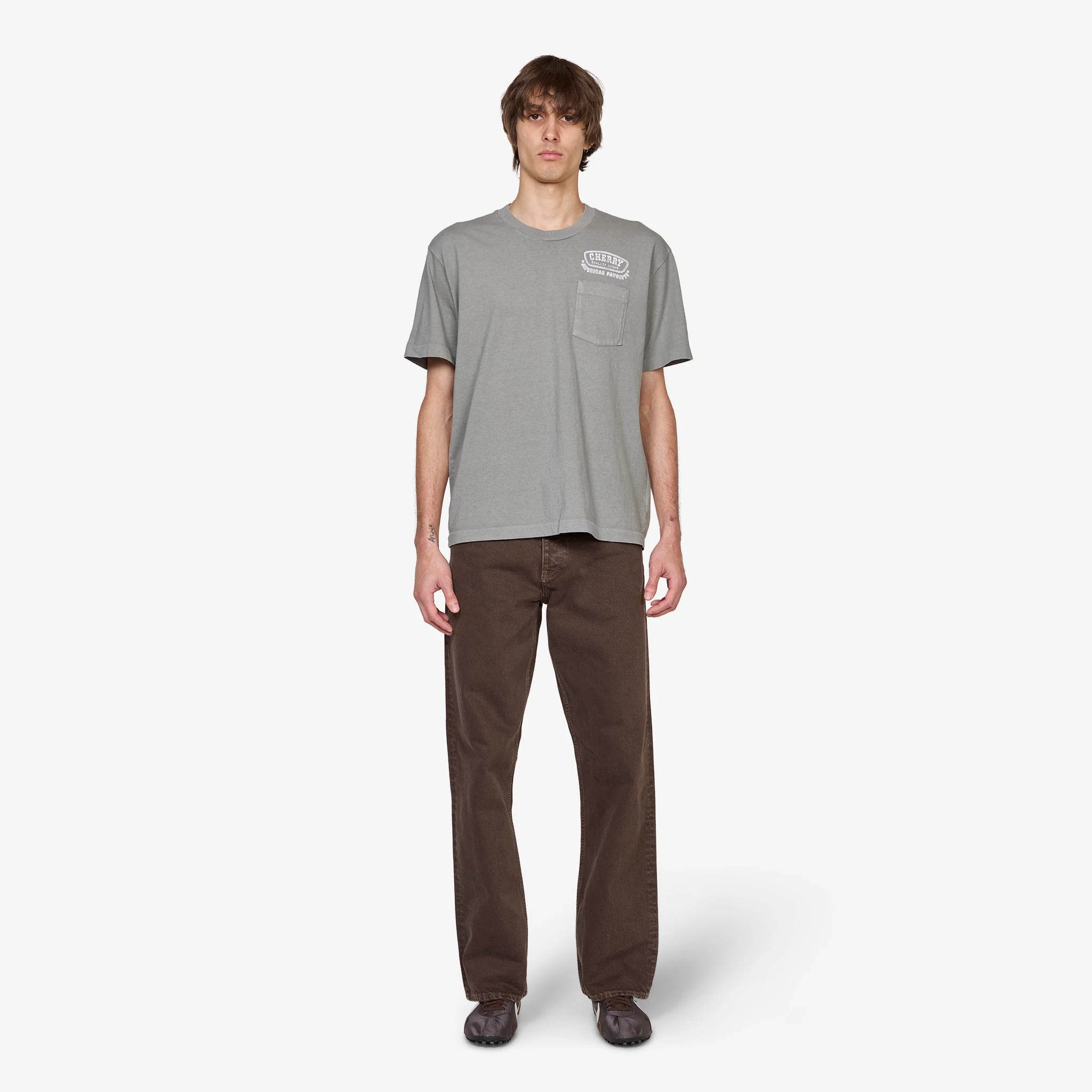 Cape Canaveral Classic Pocket T-Shirt Smoke - Image 5