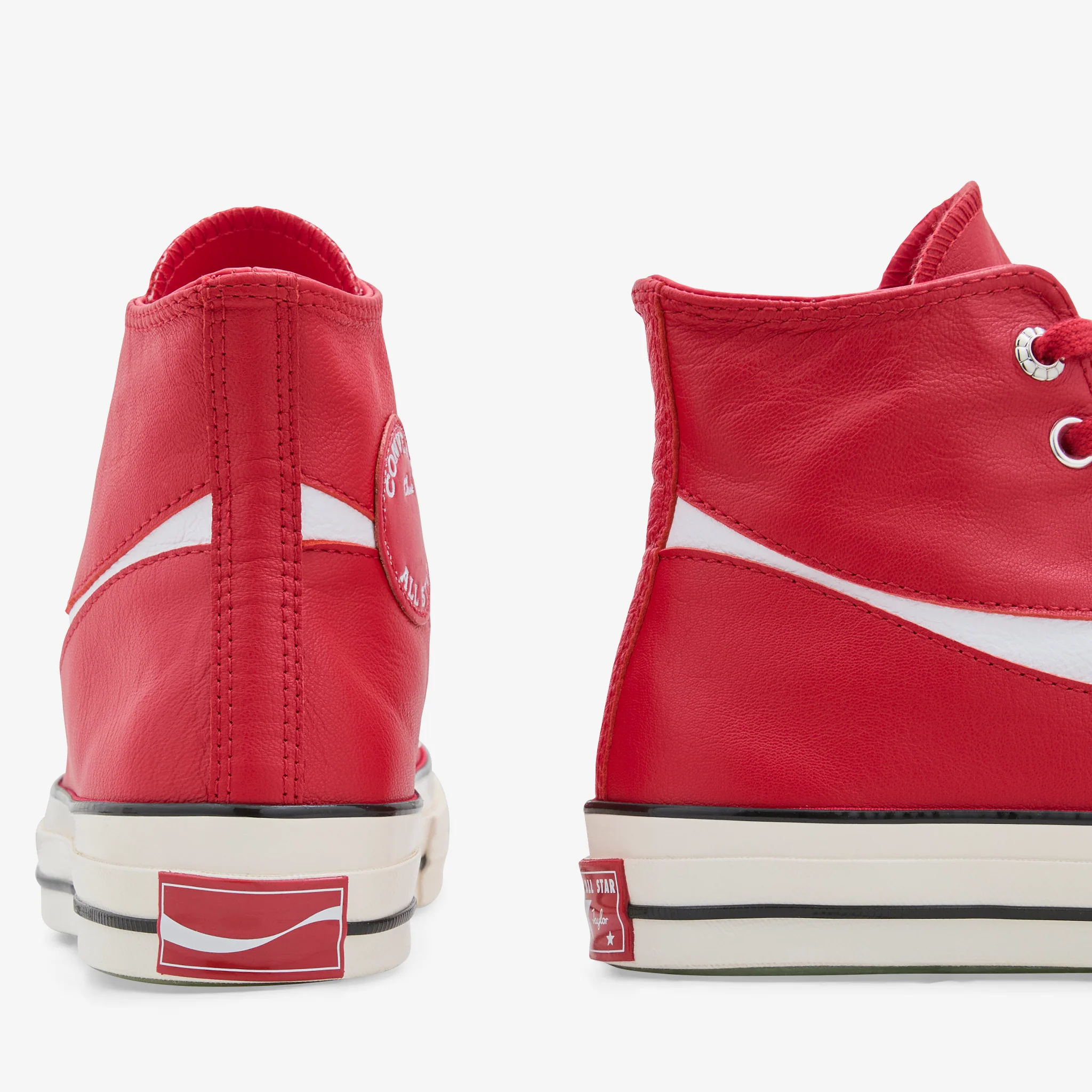 Coca Cola x Chuck 70' Hi Racing Red | Egret | Black - Image 3