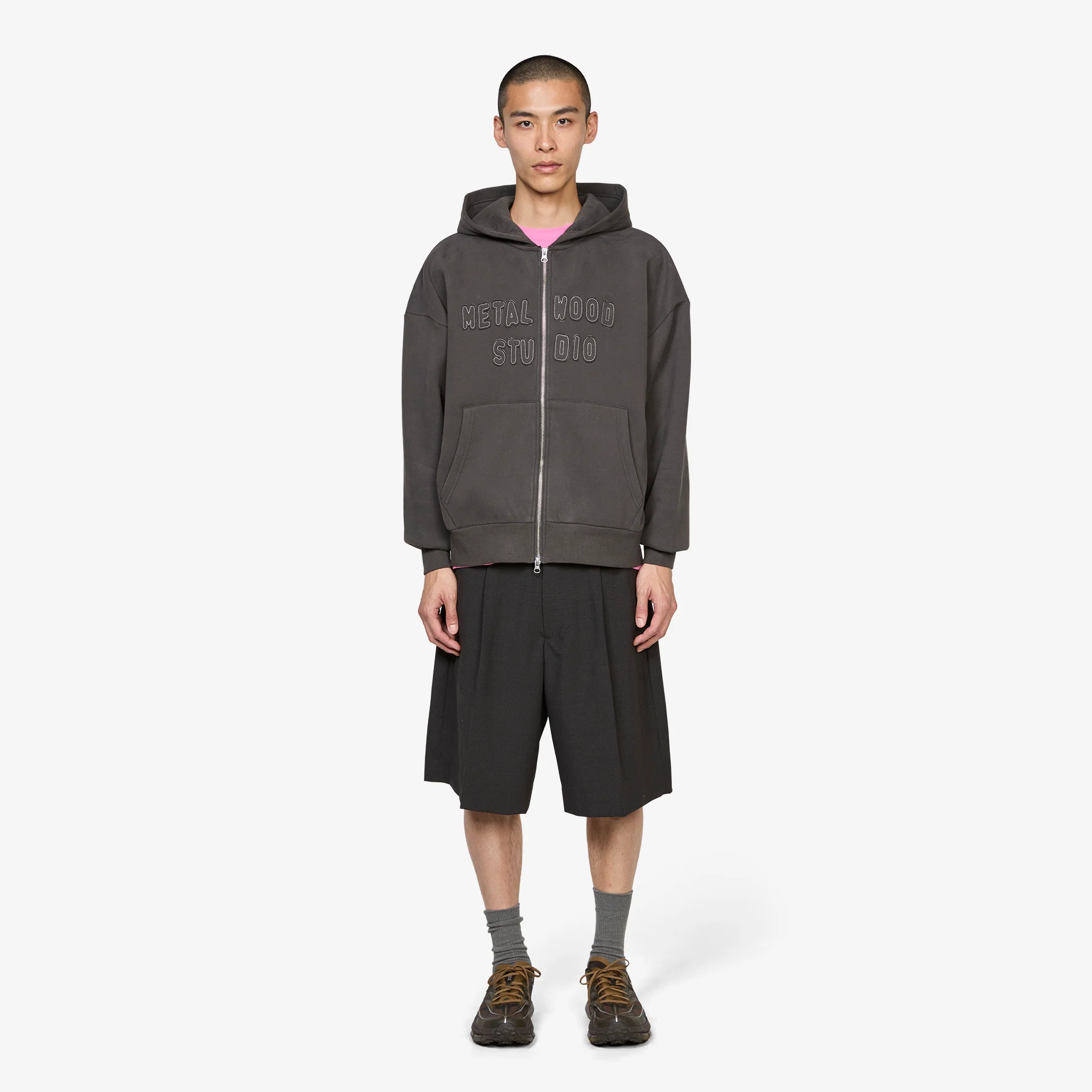 Cutie Zip Hooded Sweatshirt Tar - Image 5