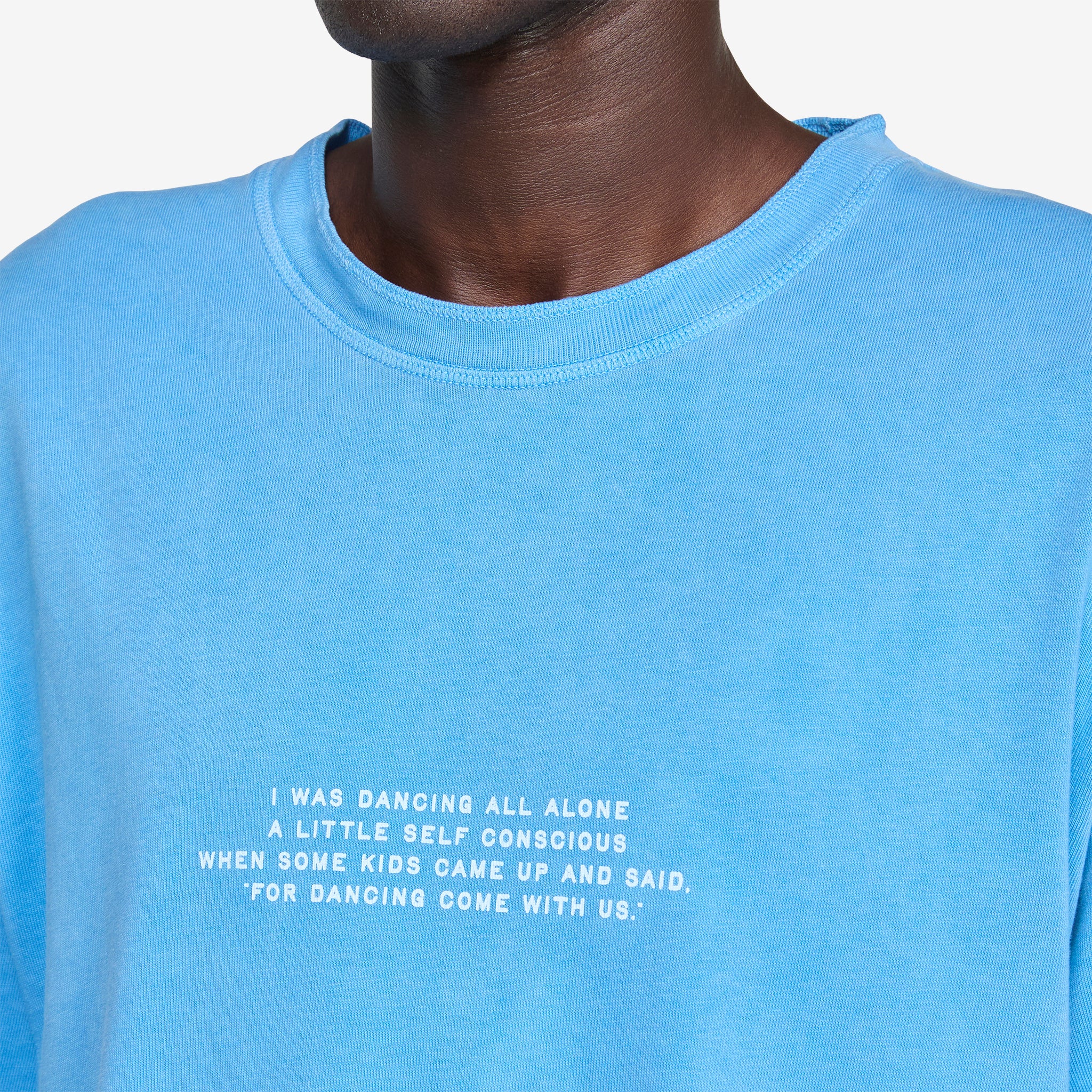 Dancers Only T-Shirt Bright Blue - Image 3