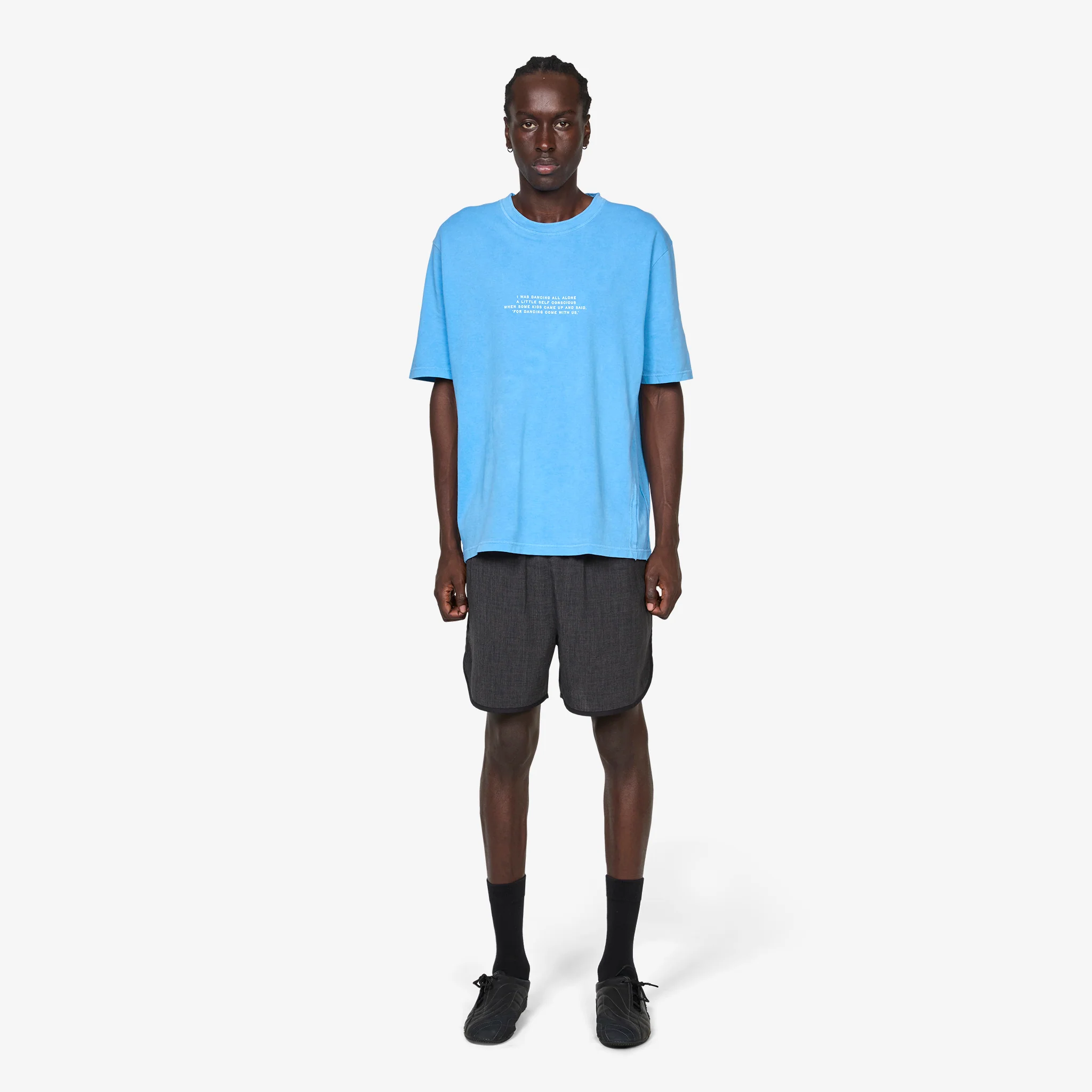 Dancers Only T-Shirt Bright Blue - Image 4