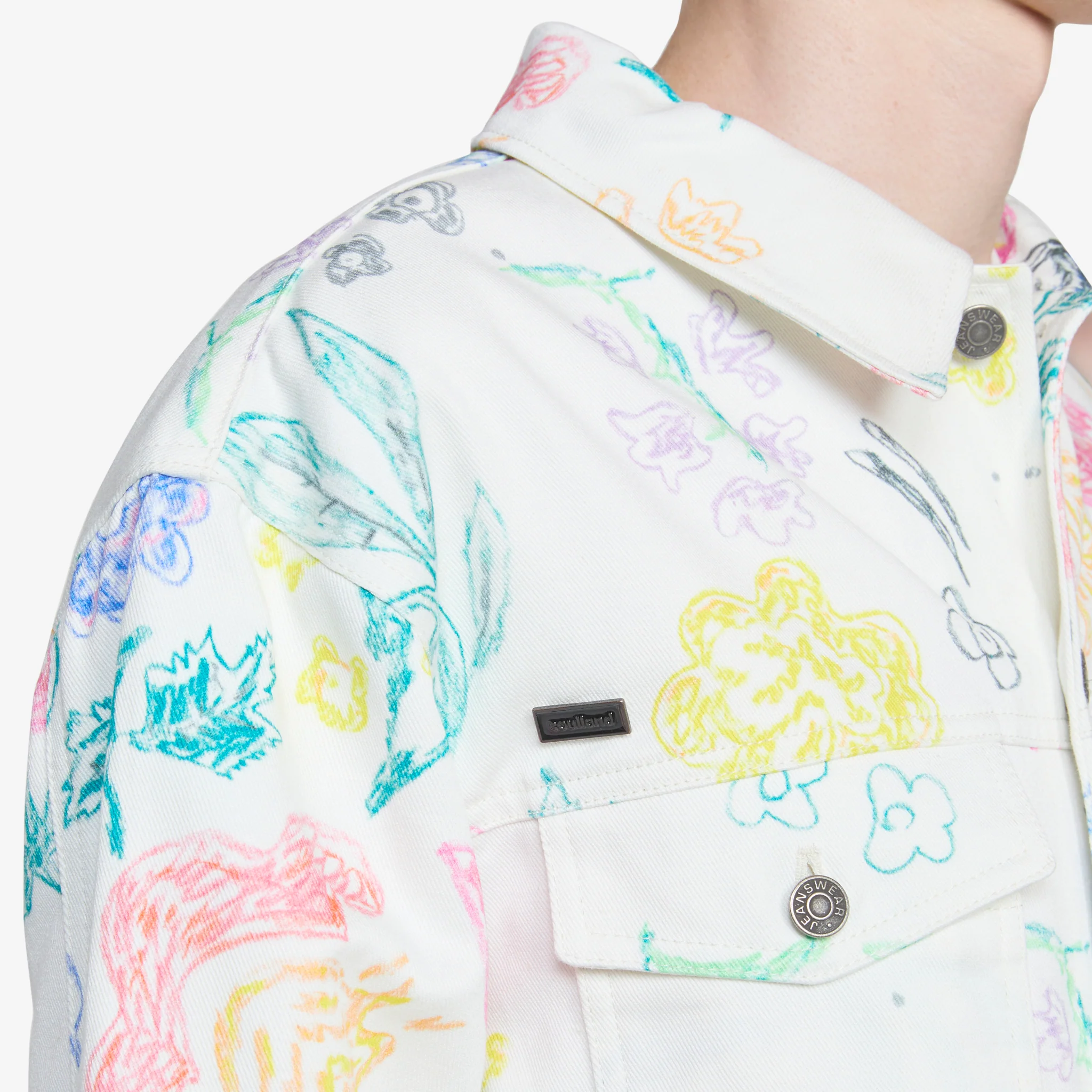 Declan Jacket White - Image 3