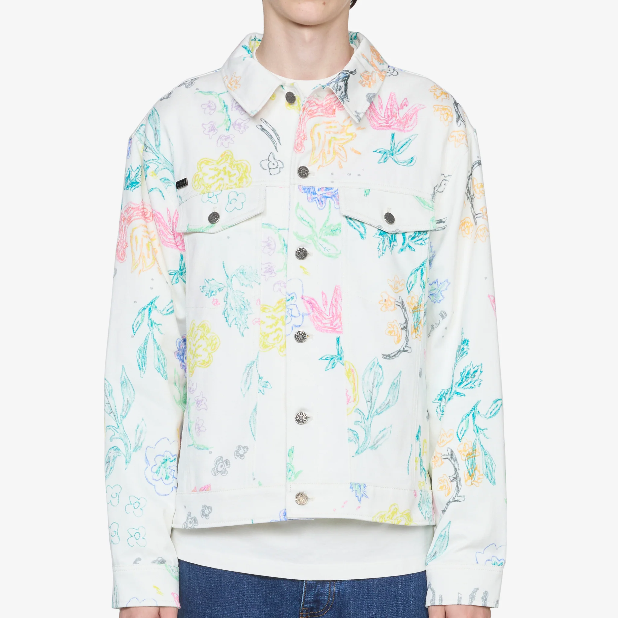 Declan Jacket White - Image 6