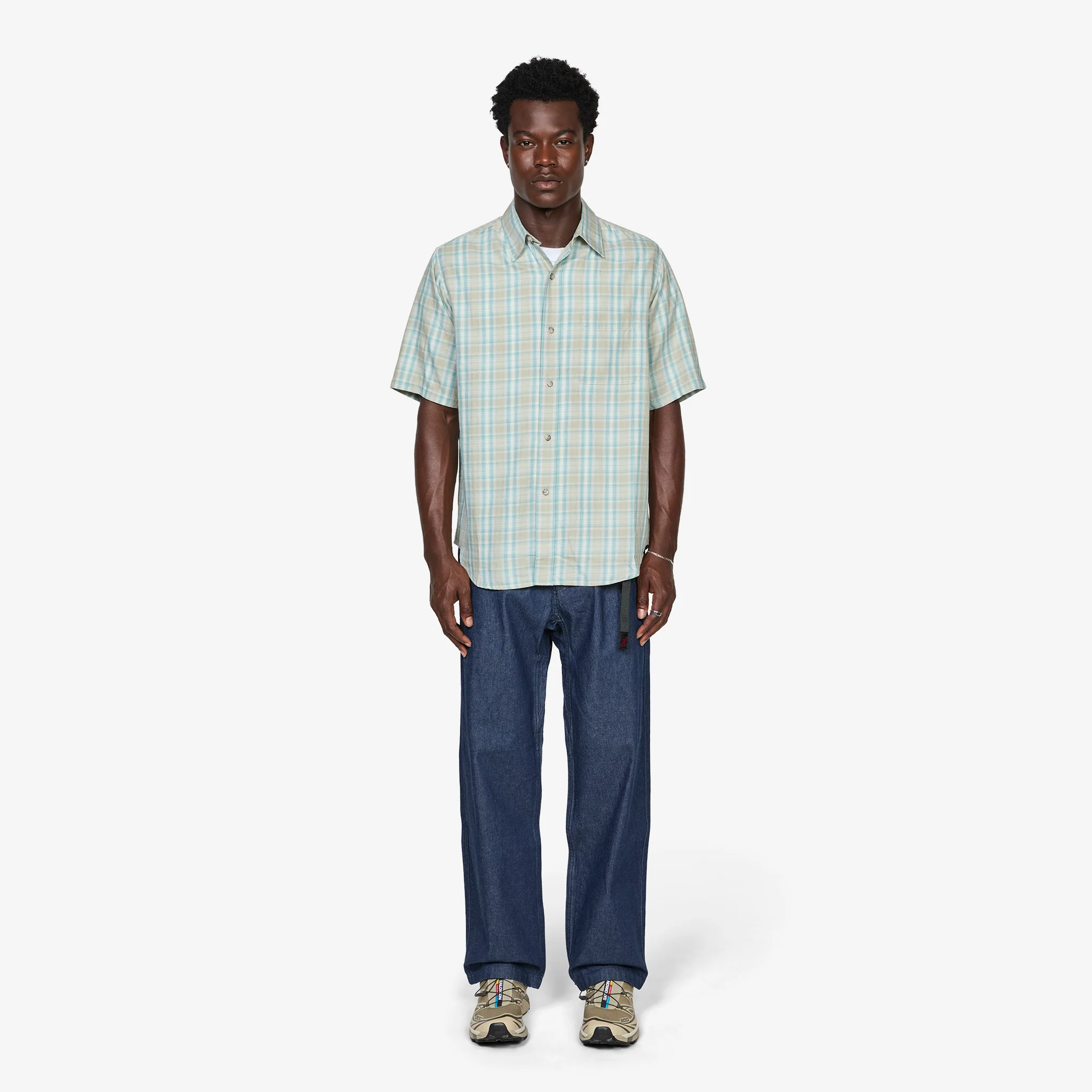Denim Gramicci Pant Straight Fit Rinsed Indigo - Image 4