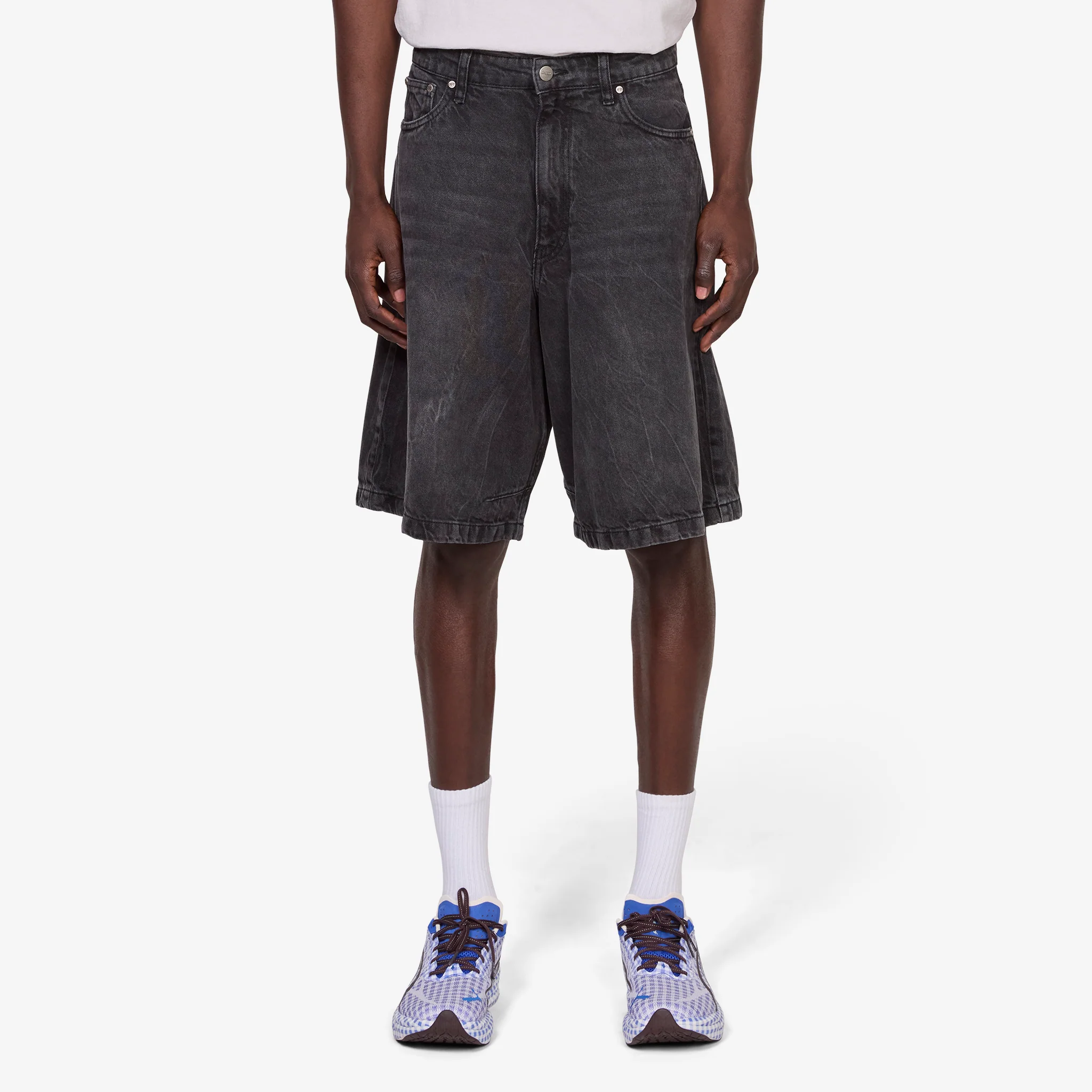 Denim Jorts Black Vein