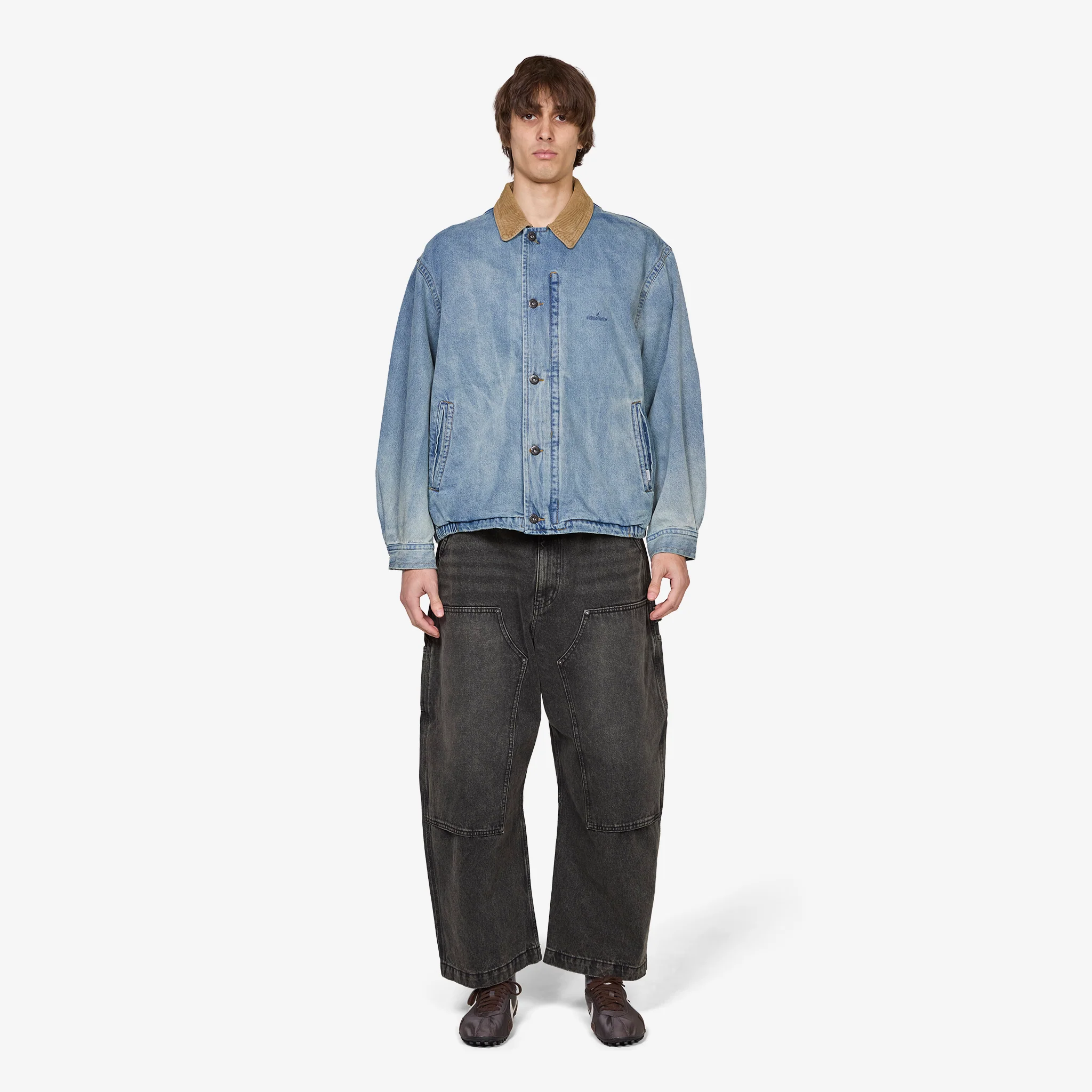 Denim Work Jacket Blue - Image 7