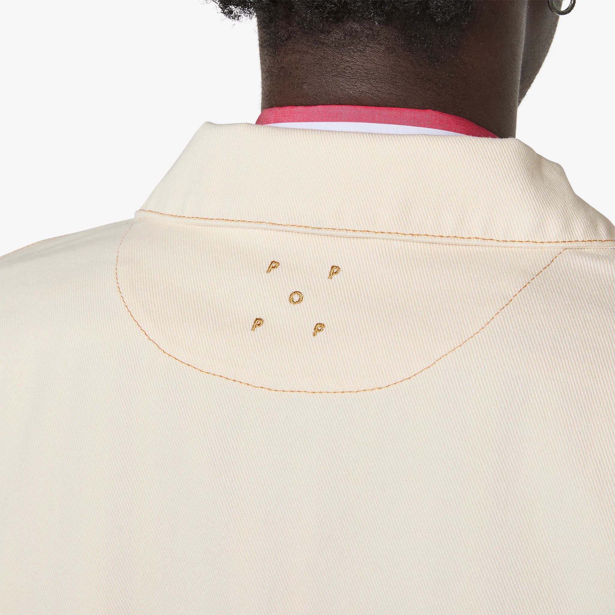 DRS Denim Jacket Off White - Image 3