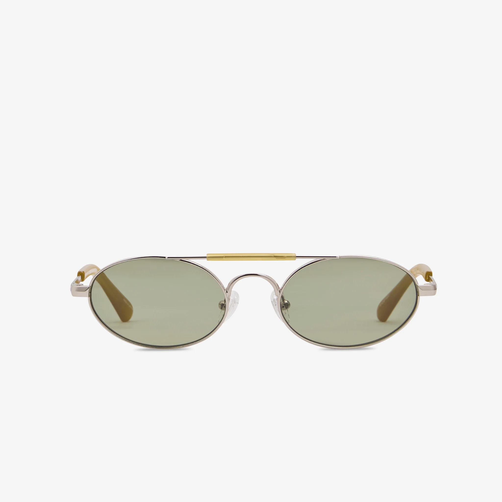 DVN219 Sunglasses Silver | Beige | Green