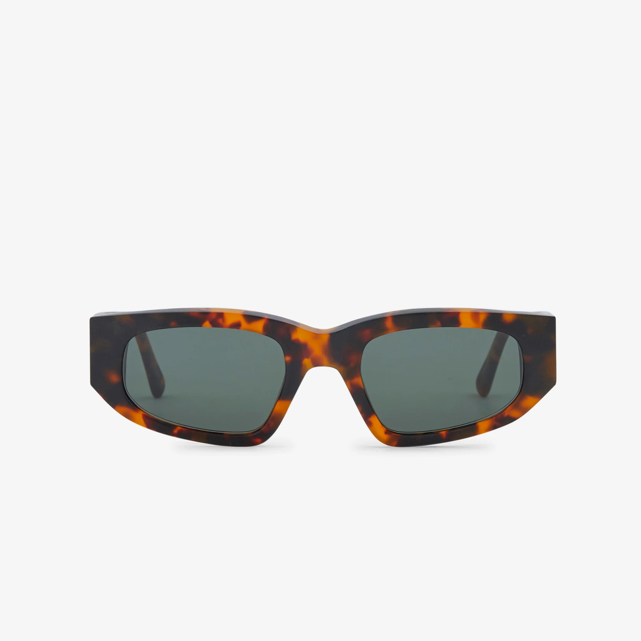 Eclipse Matte Havana | Green Solid Lens - Image 4