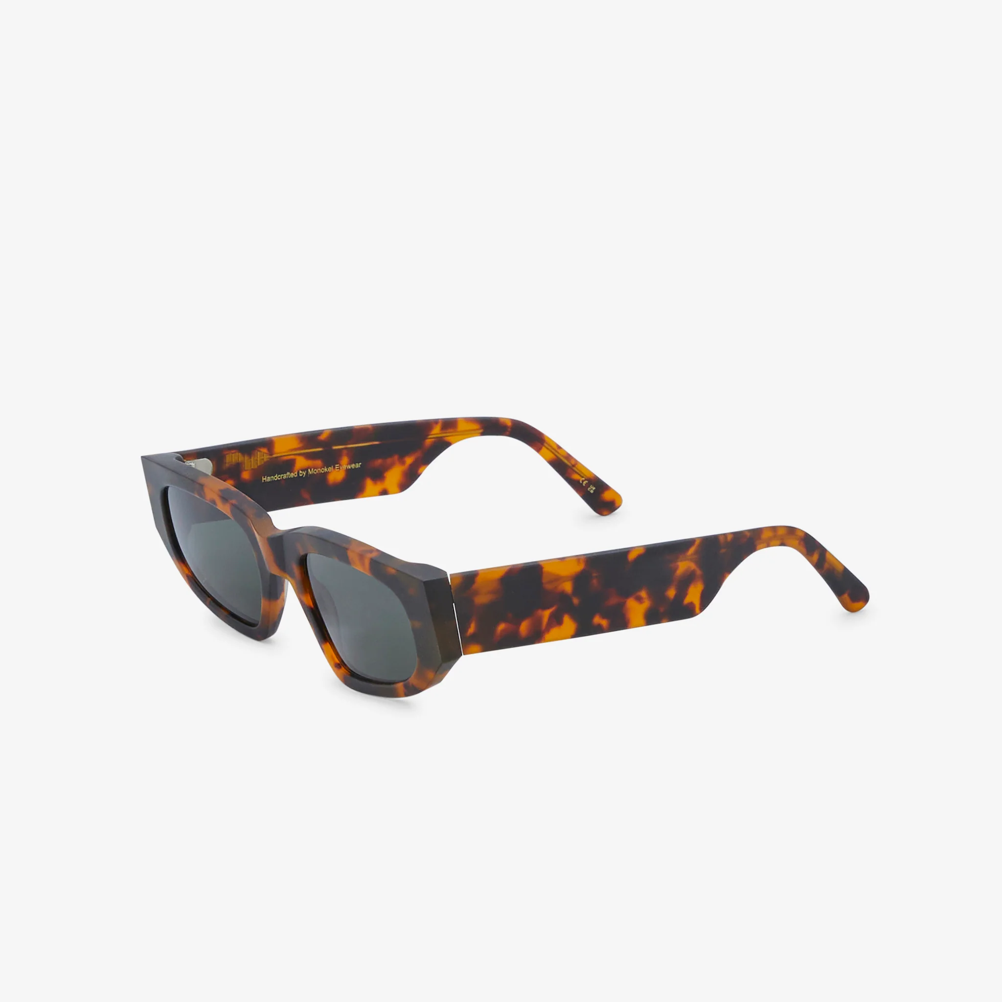Eclipse Matte Havana | Green Solid Lens - Image 5