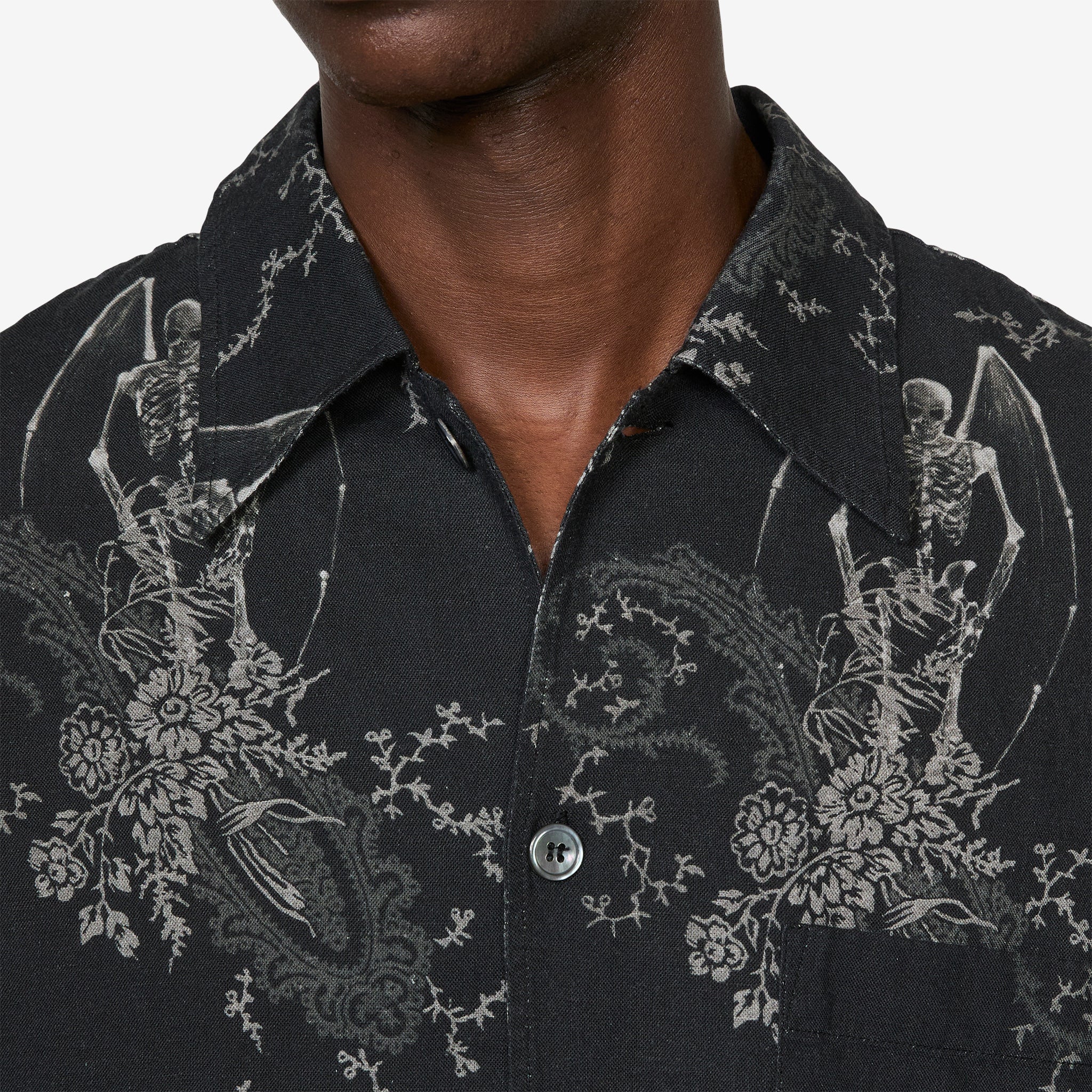 Every Shirt Shortsleeve Death Paisley Print - Image 2