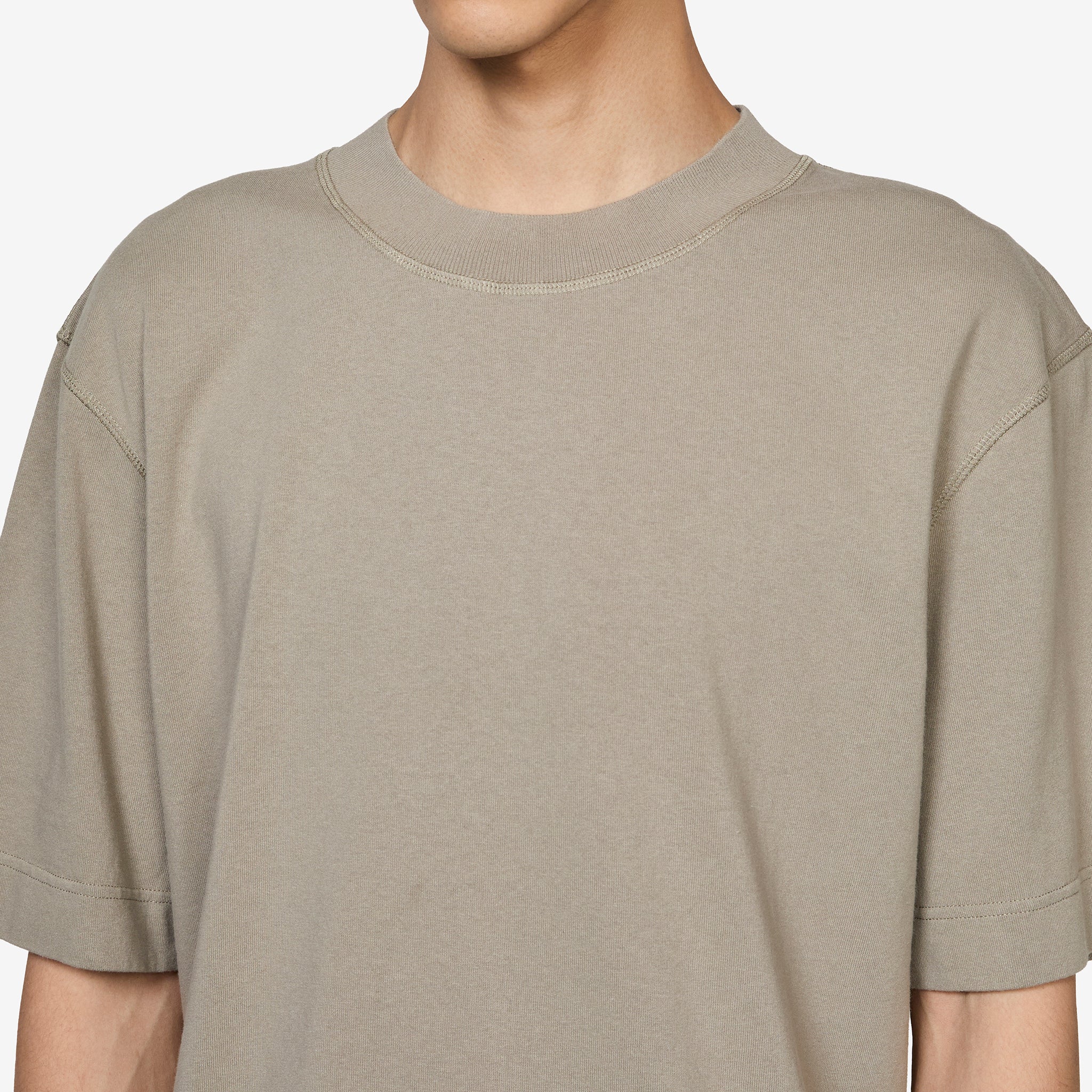 Flatlock Crew Taupe - Image 2
