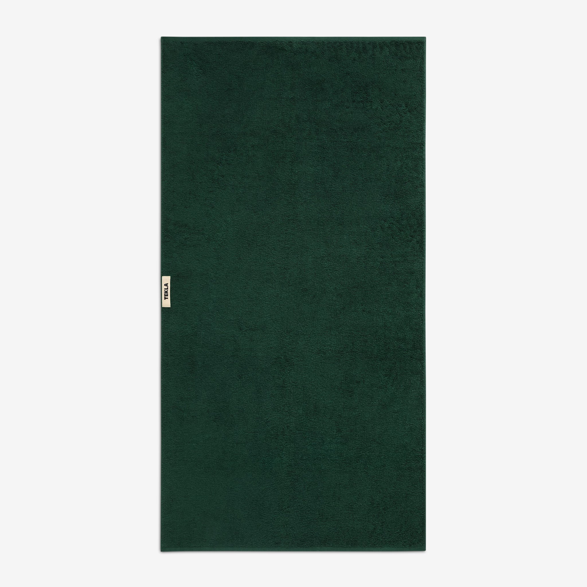 Terry Towel Forest Green - Image 3