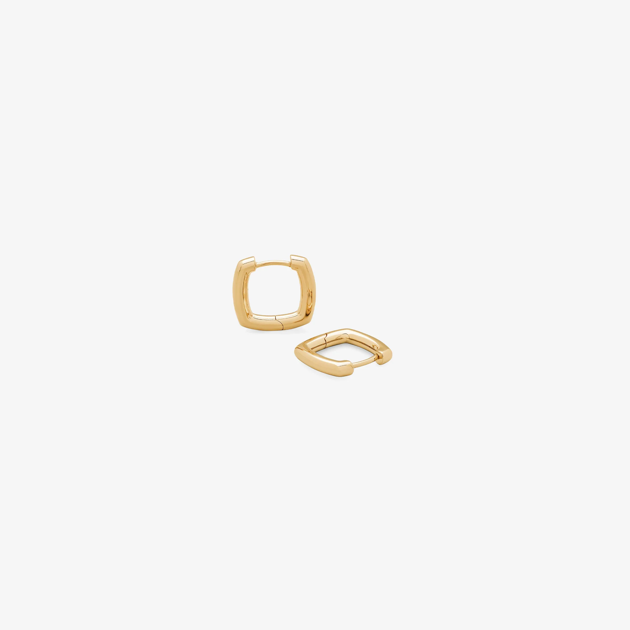 Frame Hoops Small Gold