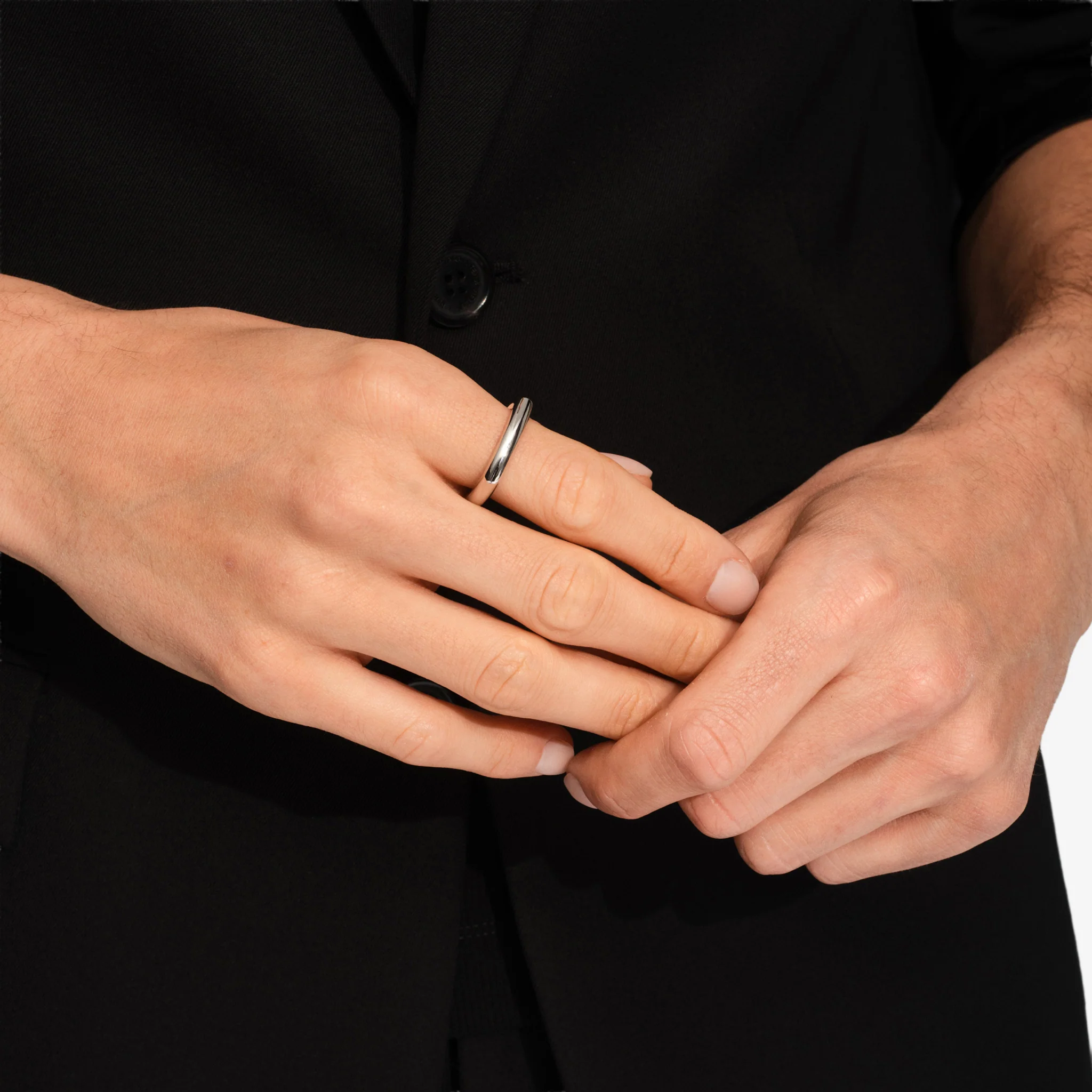Frame Ring Slim Silver - Image 2