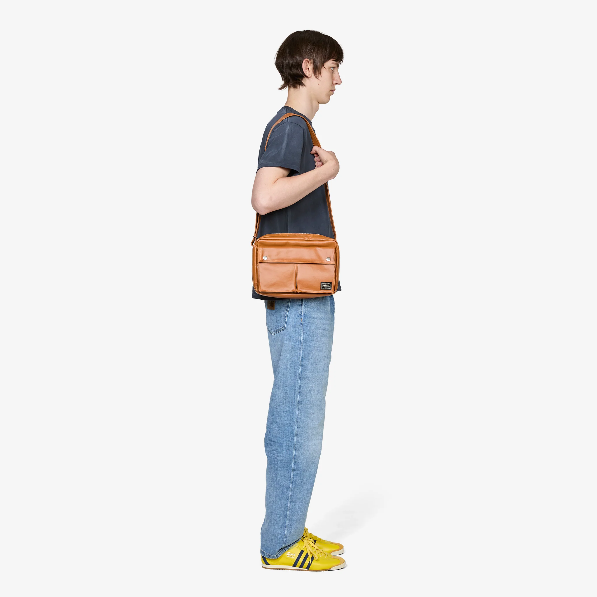 Free Style Shoulder Bag Camel - Image 4