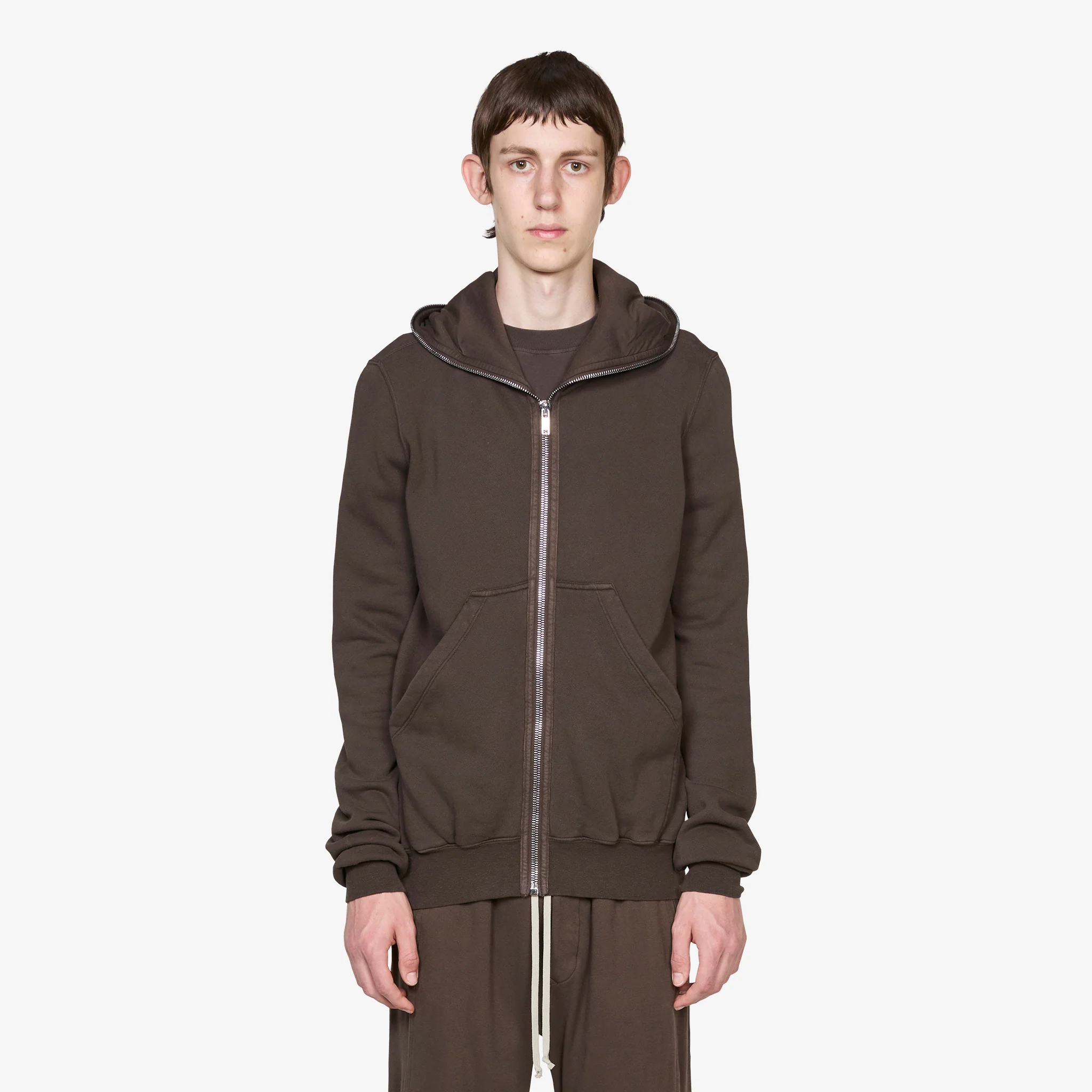 Gimp Hoodie Dark Dust Heavy Weight Slub Felpa