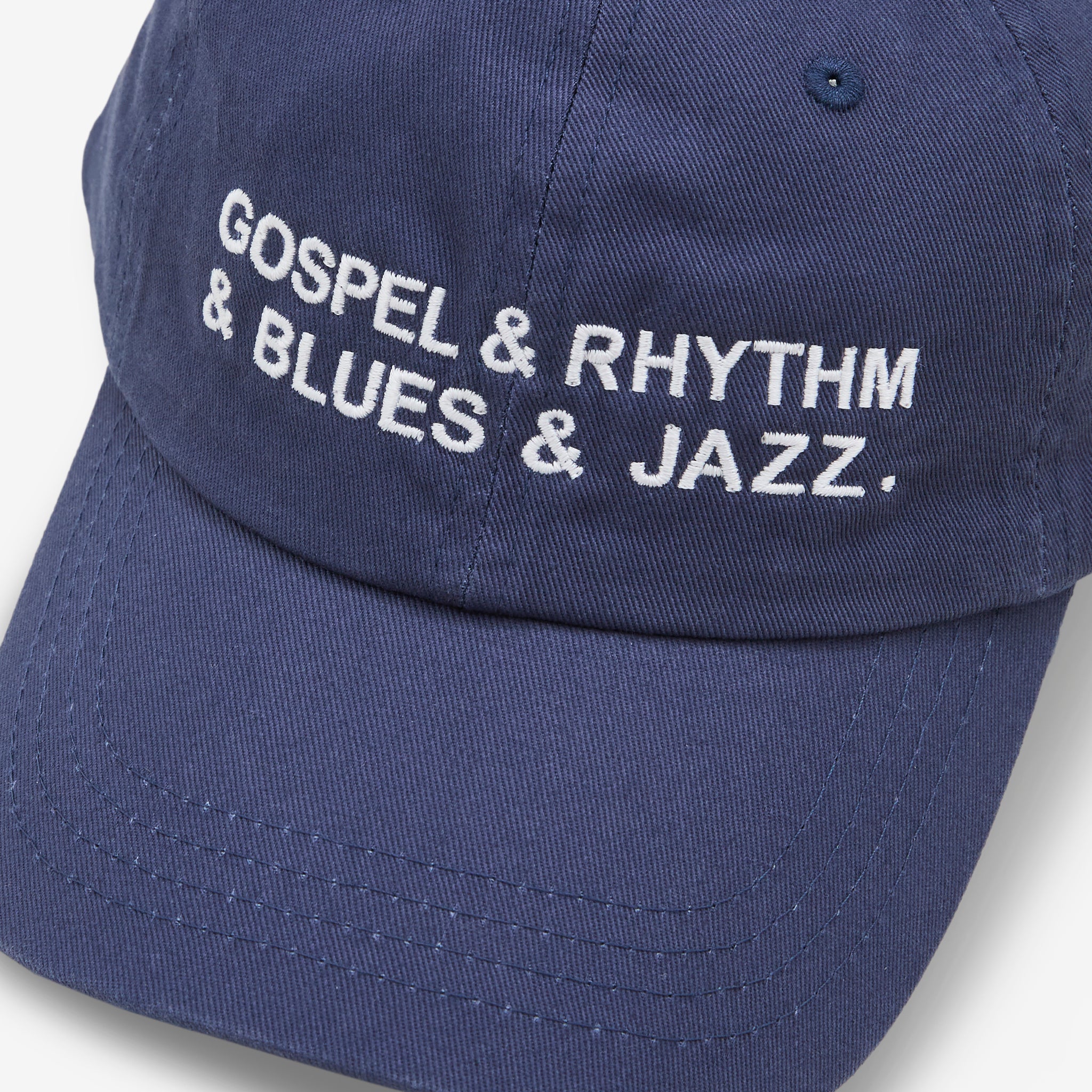 Gospel & Rhythm & Blues & Jazz Cap Navy - Image 2