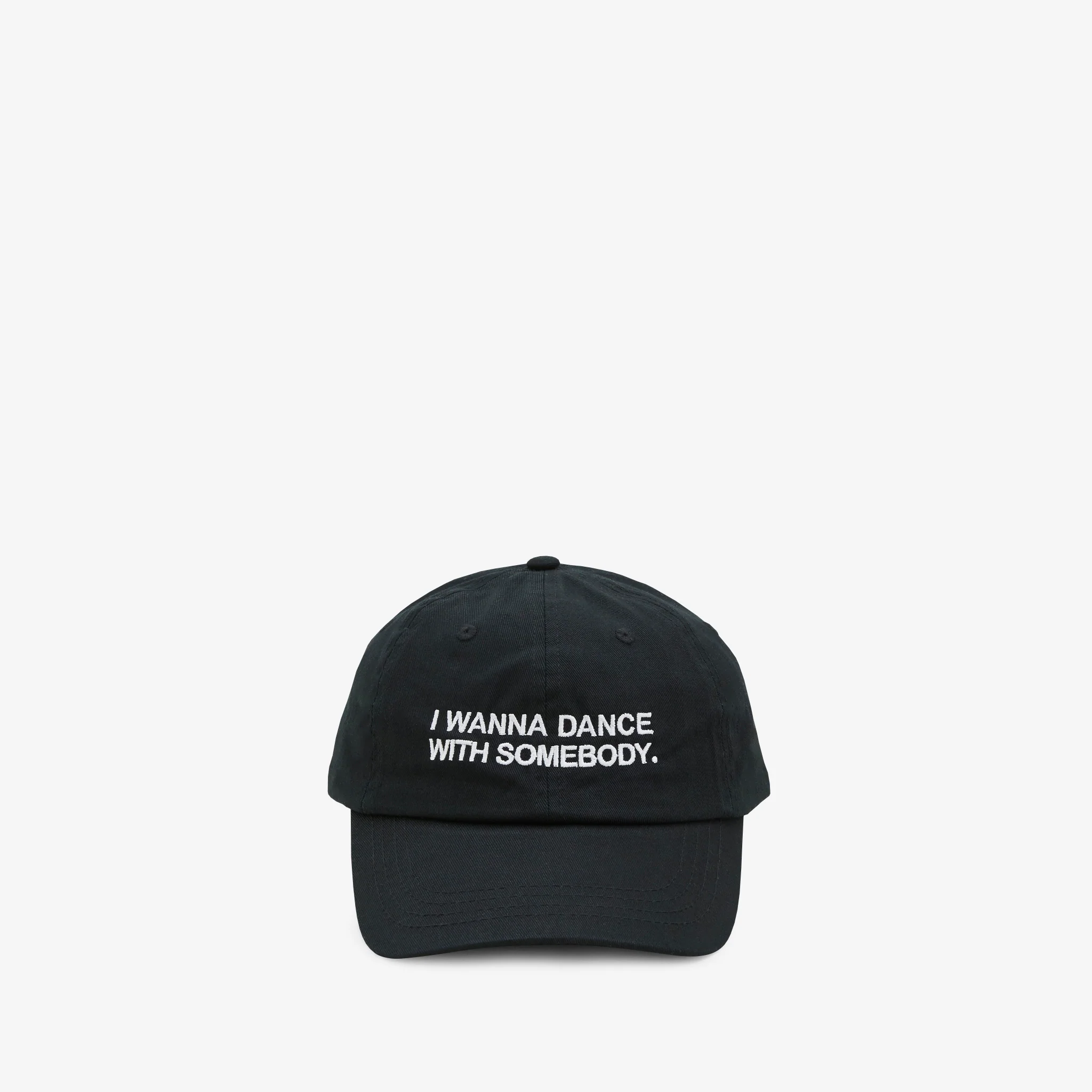 I Wanna Dance With Somebody Cap Black