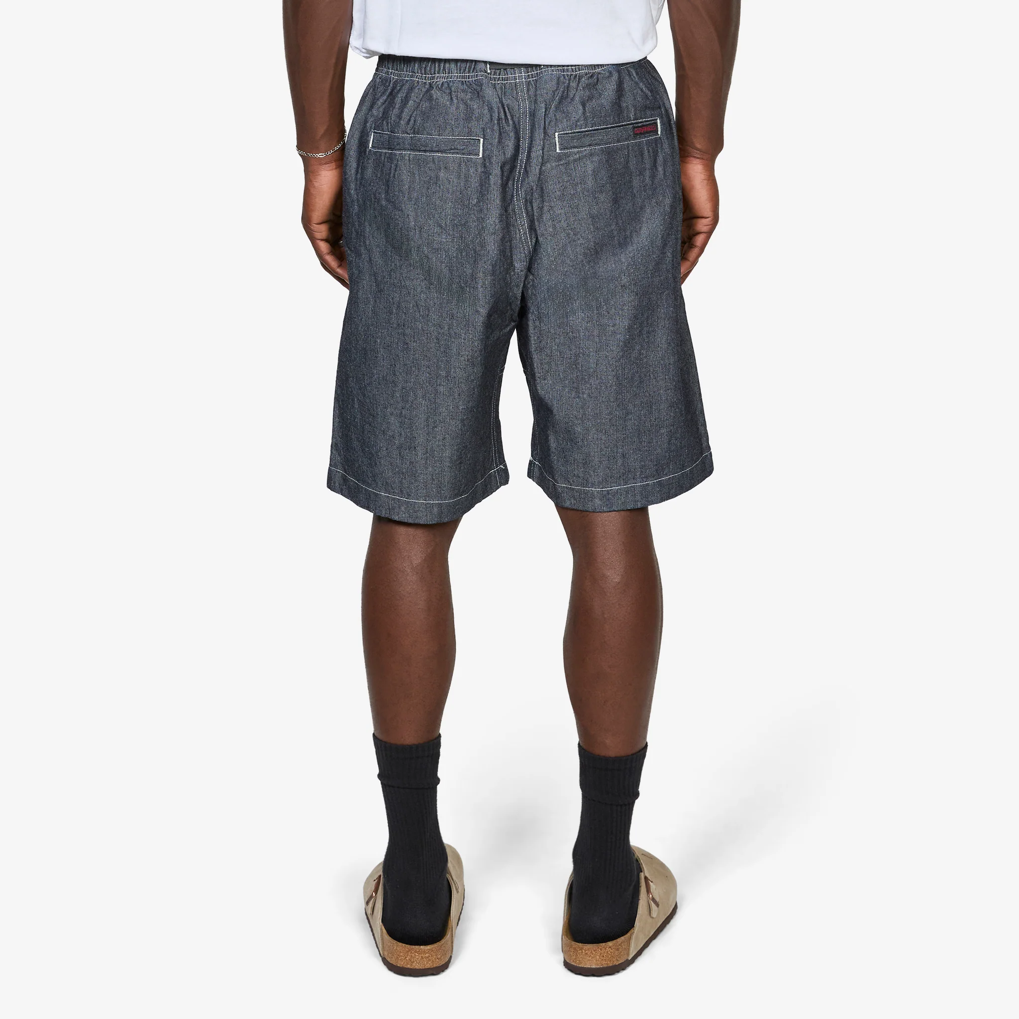 Japanese Chambray Short Navy - Image 2