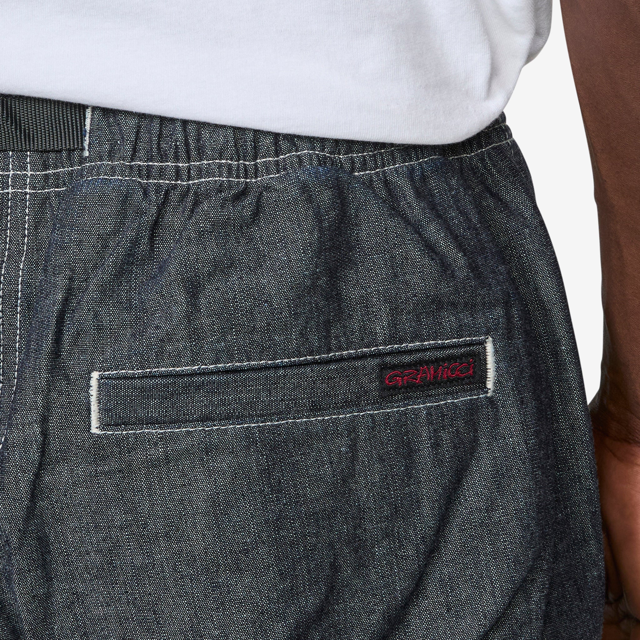 Japanese Chambray Short Navy - Image 3
