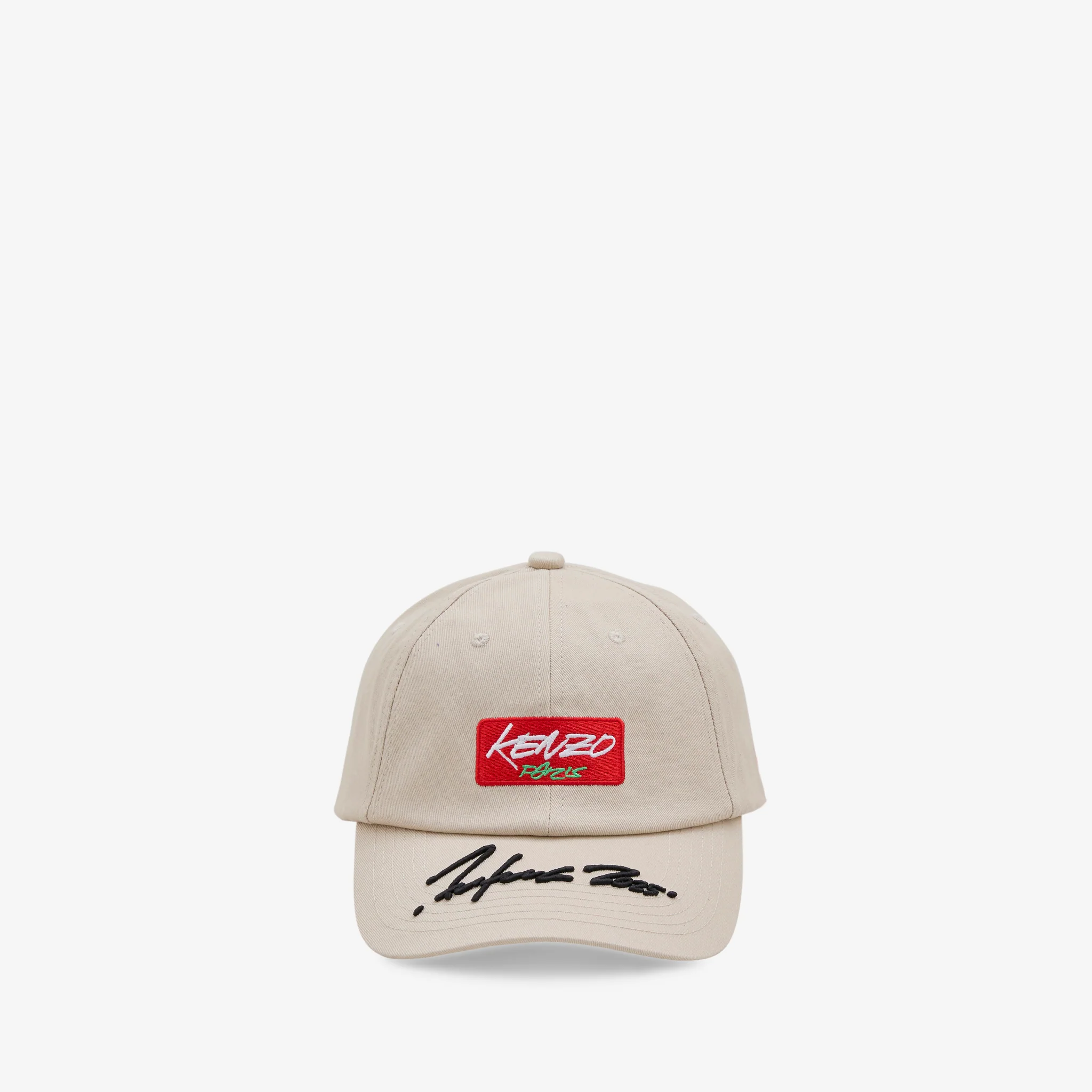 'KENZO x Futura 2000' Embroidered Cap Beige