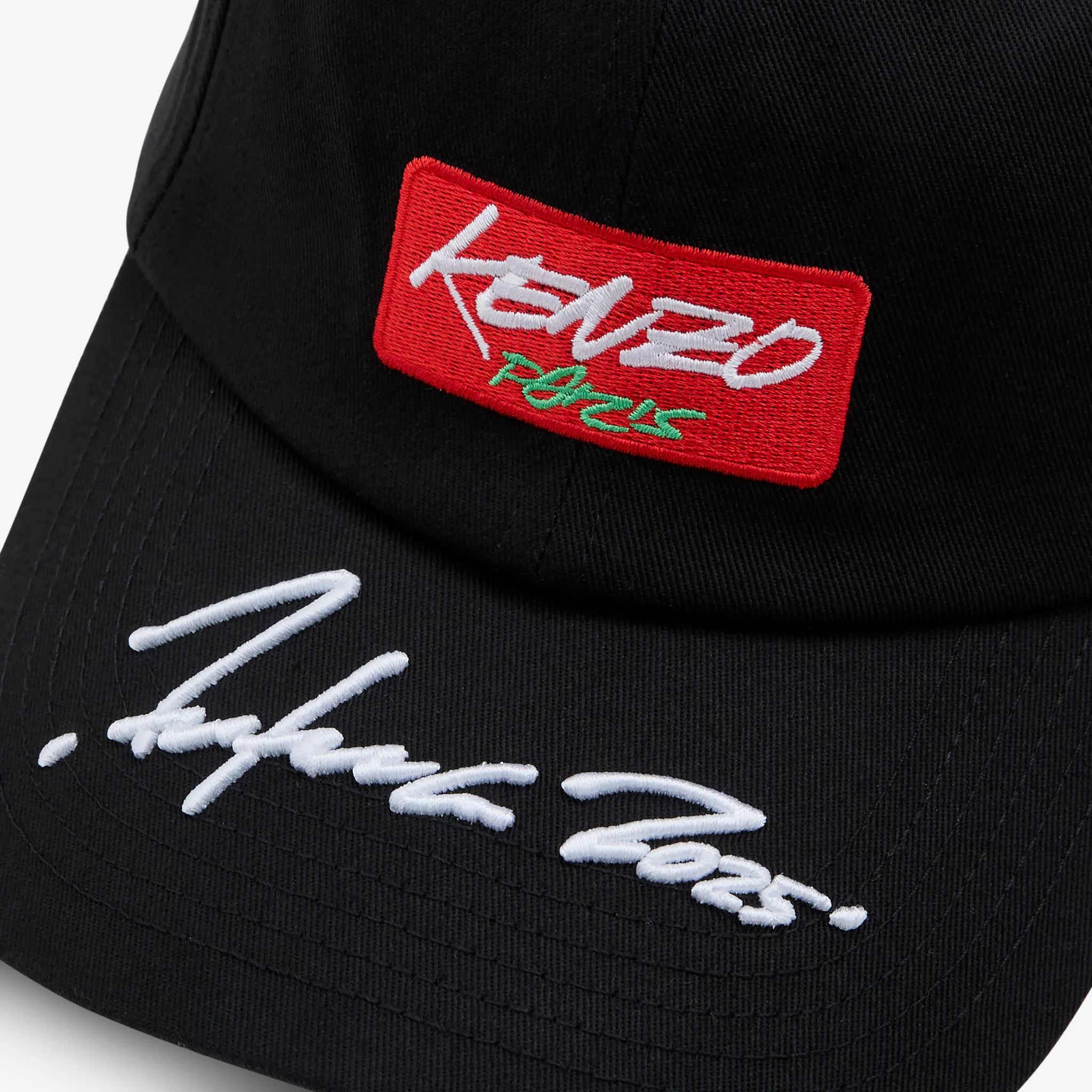 'KENZO x Futura 2000' Embroidered Cap Black - Image 2