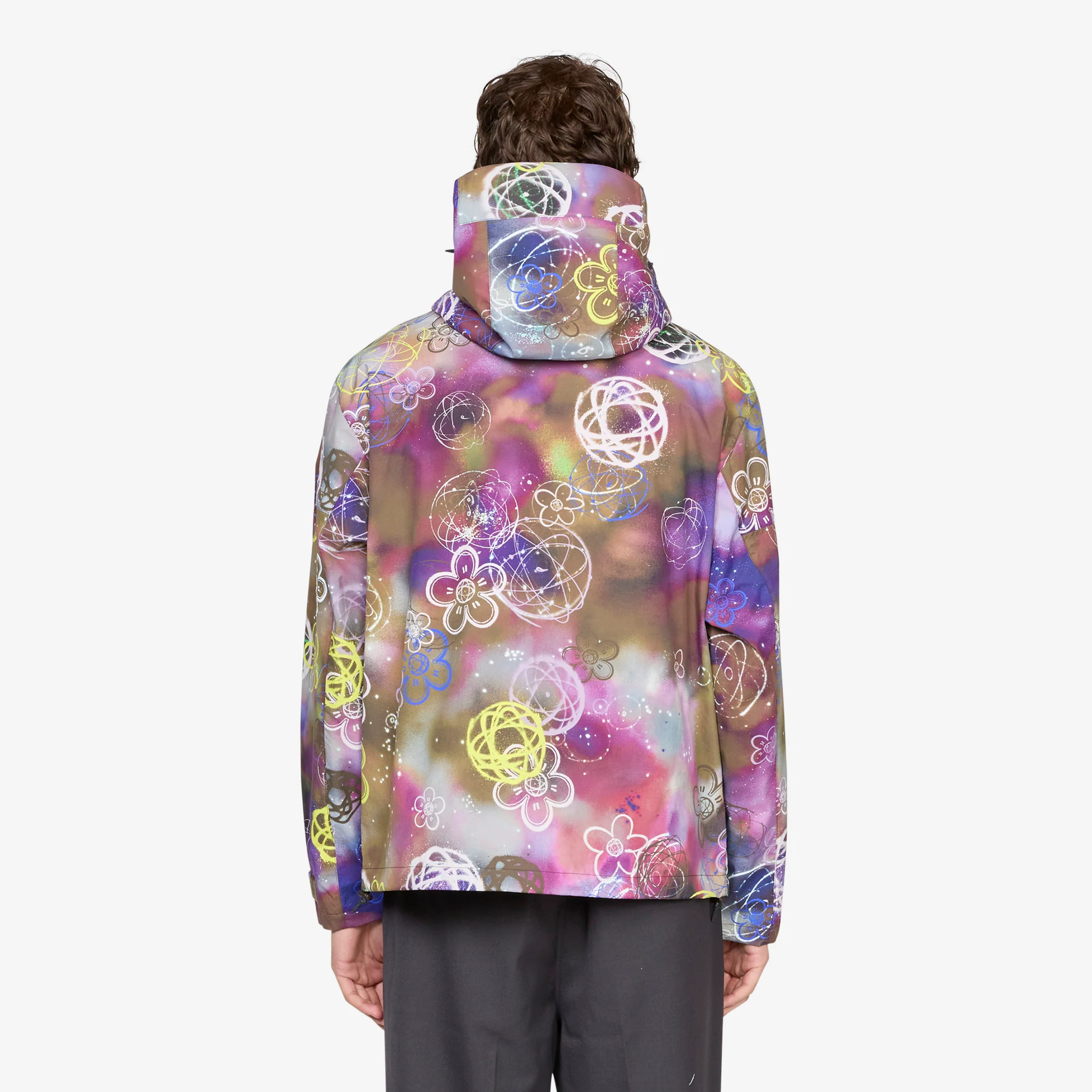 'KENZO x Futura 2000' Short Windbreaker Khaki - Image 3