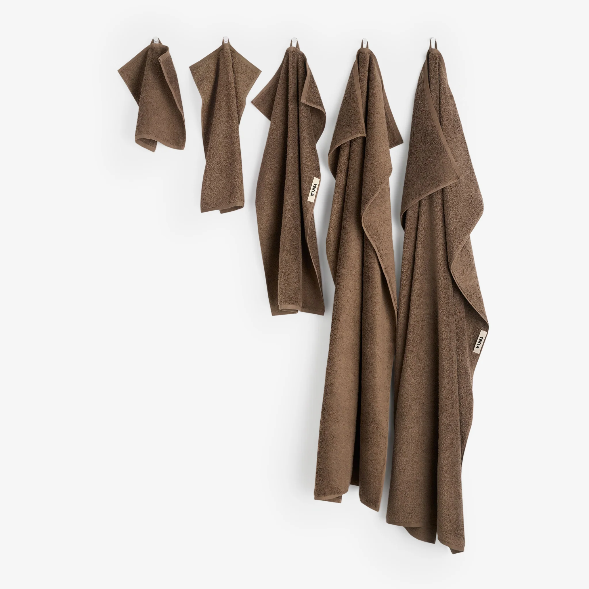 Terry Towel Kodiak Brown - Image 4