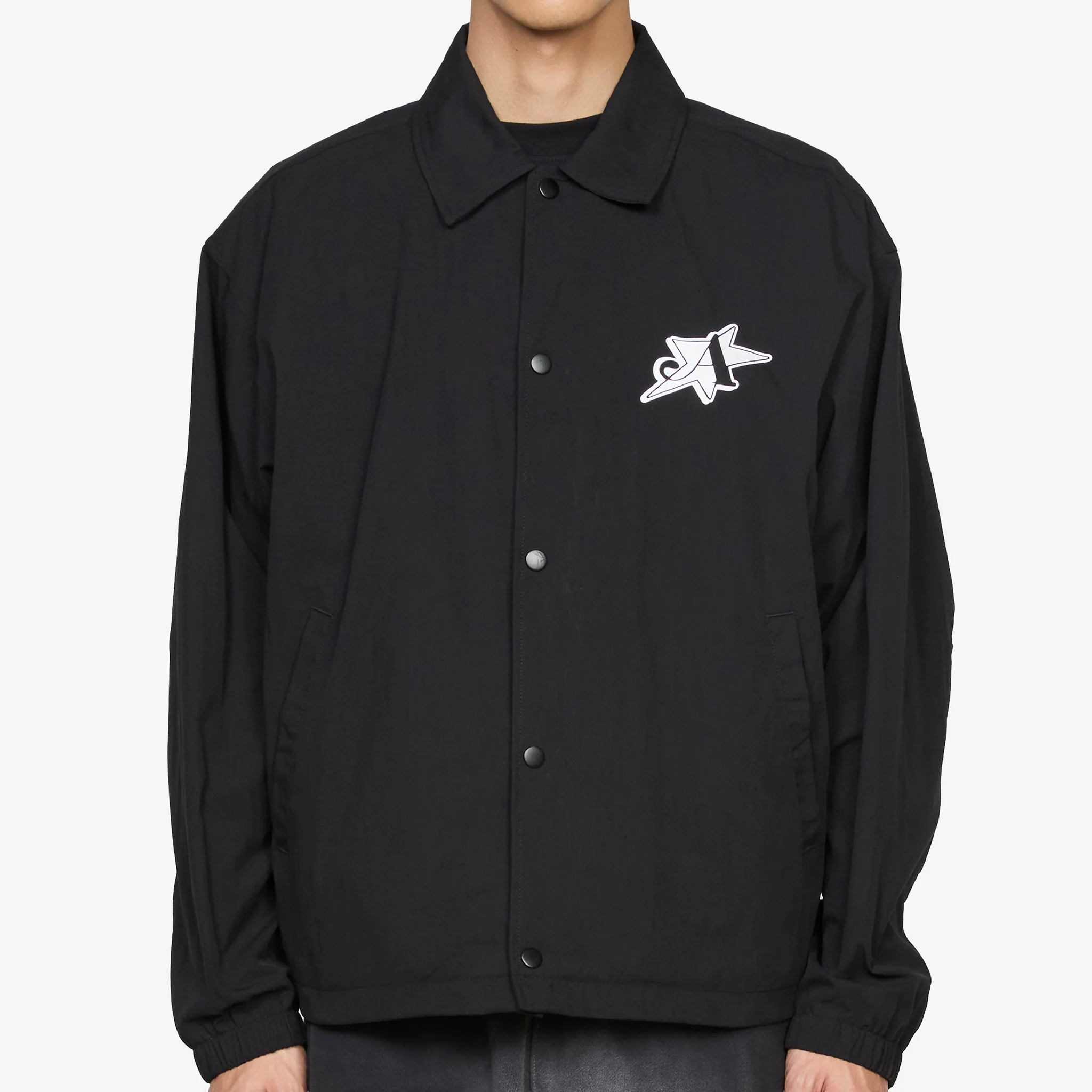 L.E.S Community Coaches Jacket Black - Image 5