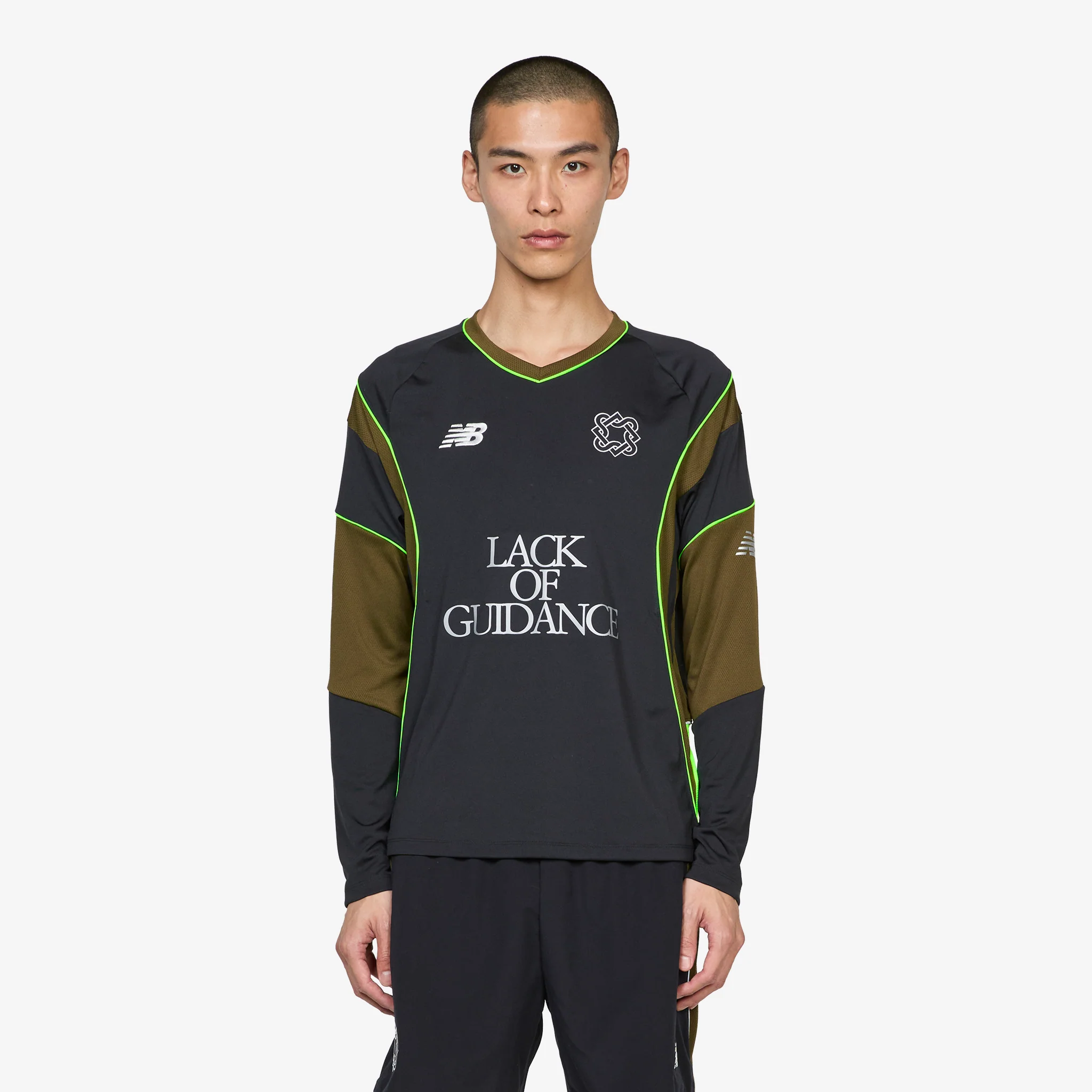 Lack of Guidance x Longsleeve Jersey Black