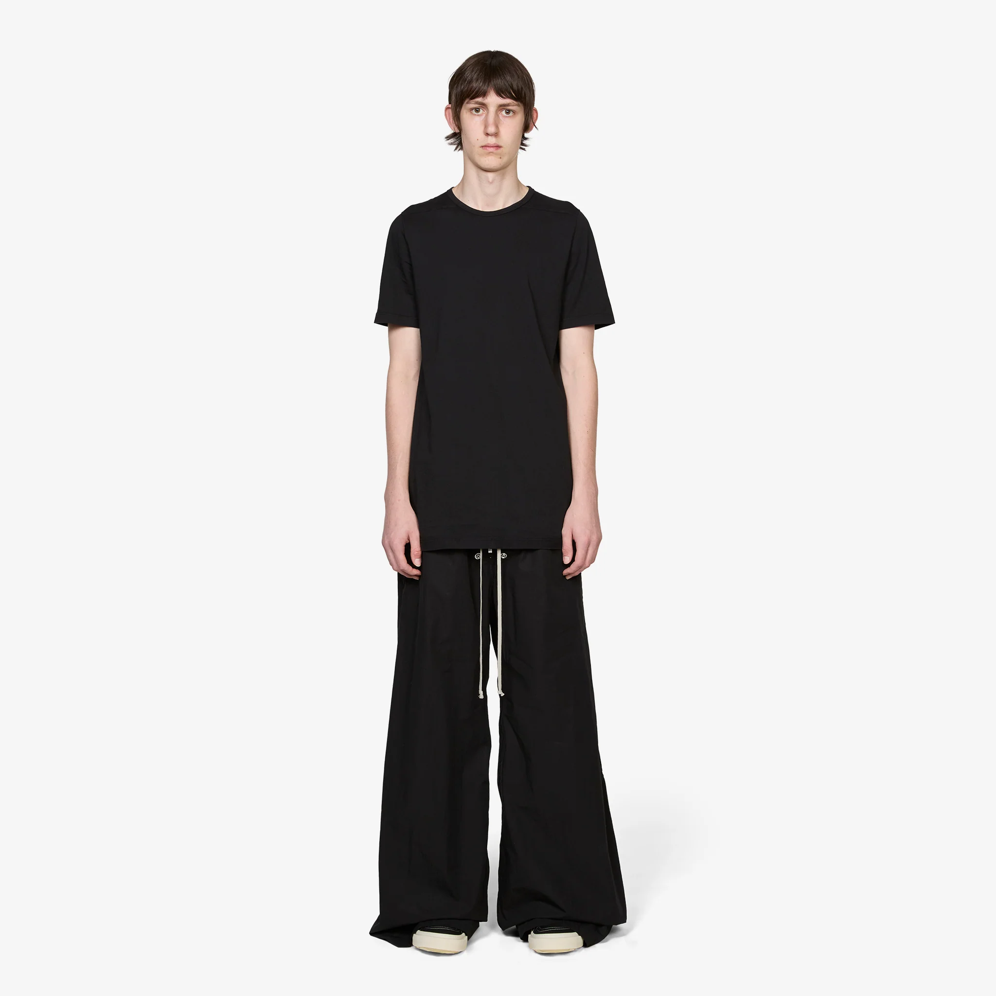 Level T-Shirt Black Medium Weight Cotton Jersey - Image 5