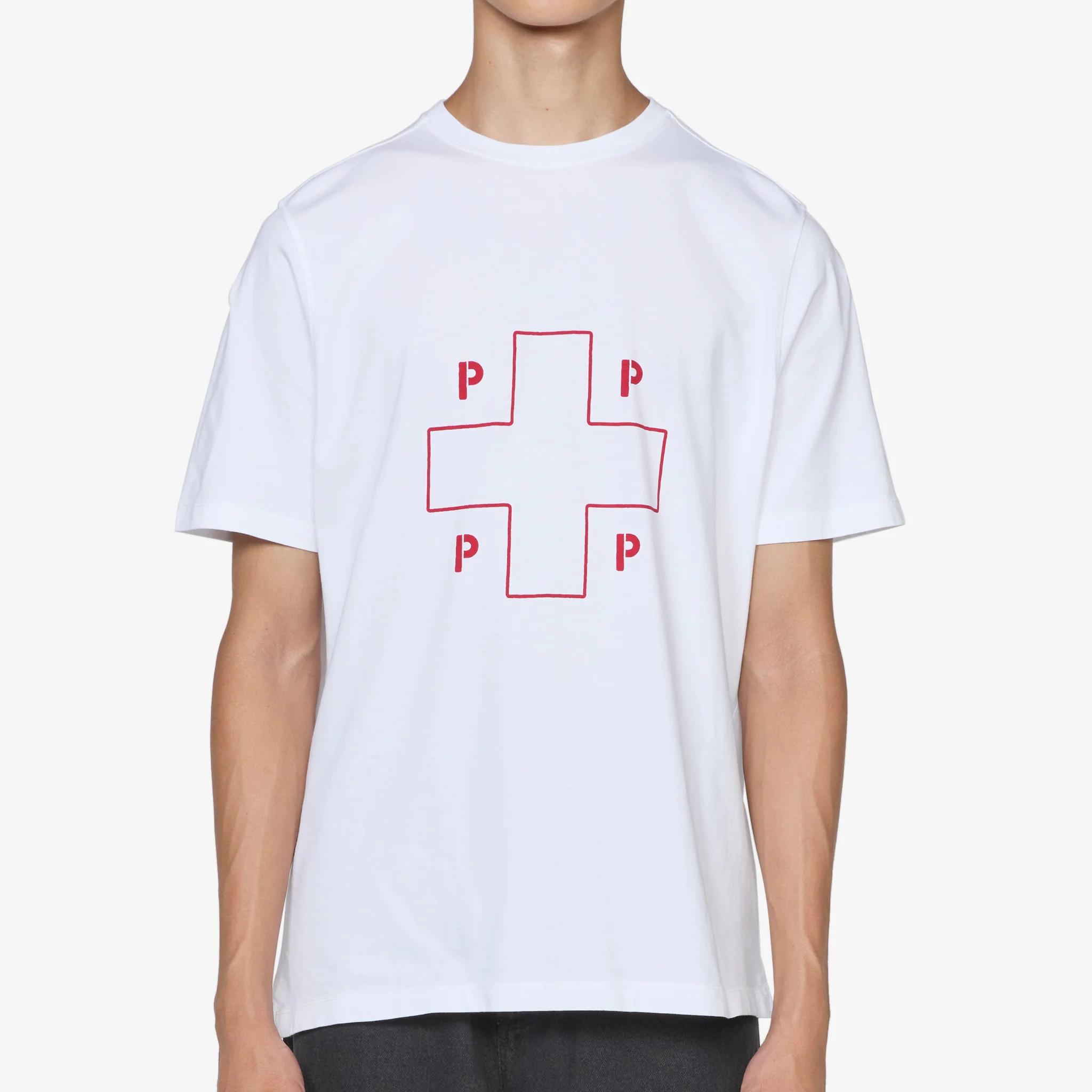 Lifesaver Logo T-Shirt White - Image 4