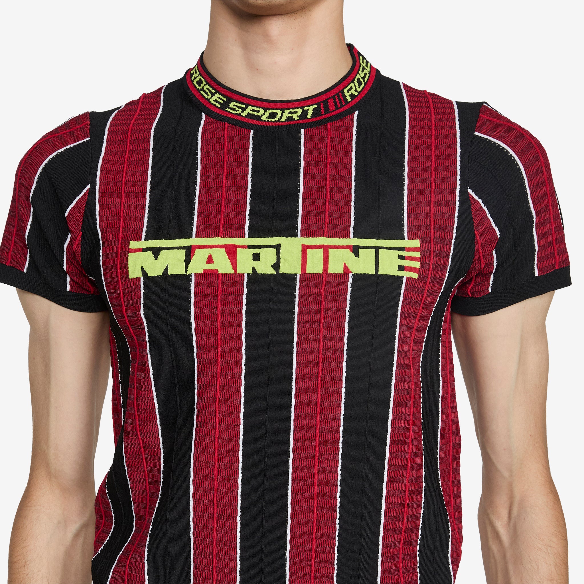 Logo Tight T-Shirt Red | Black - Image 2