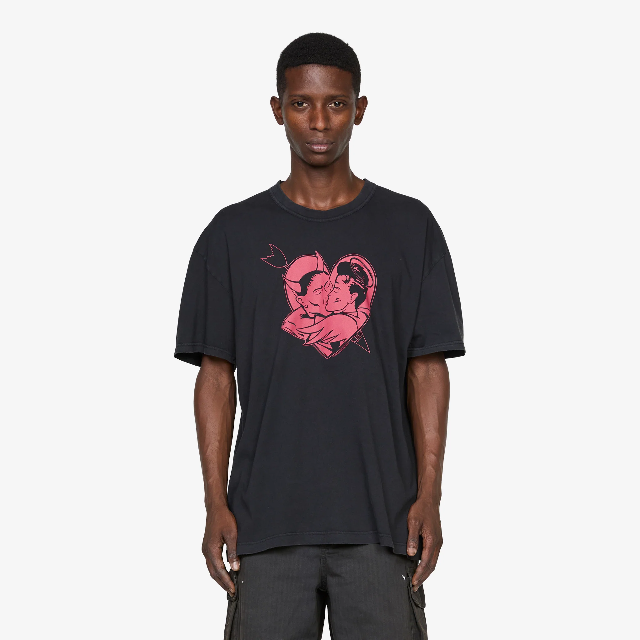 Loose T-Shirt Love Story Print