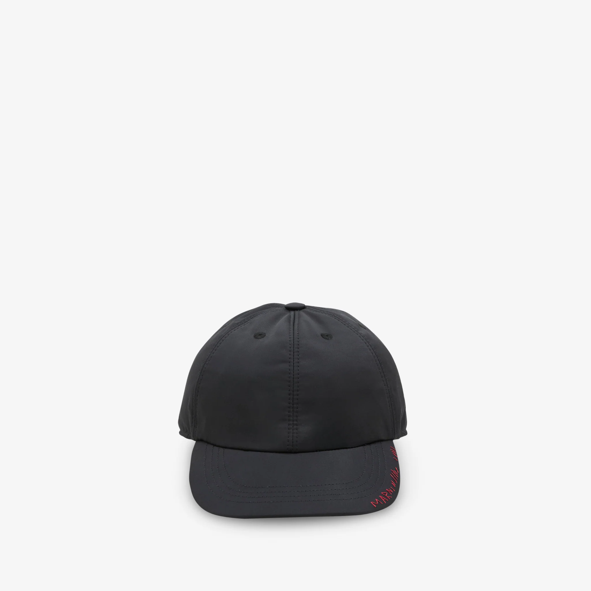 Marni Mending Baseball Cap Black
