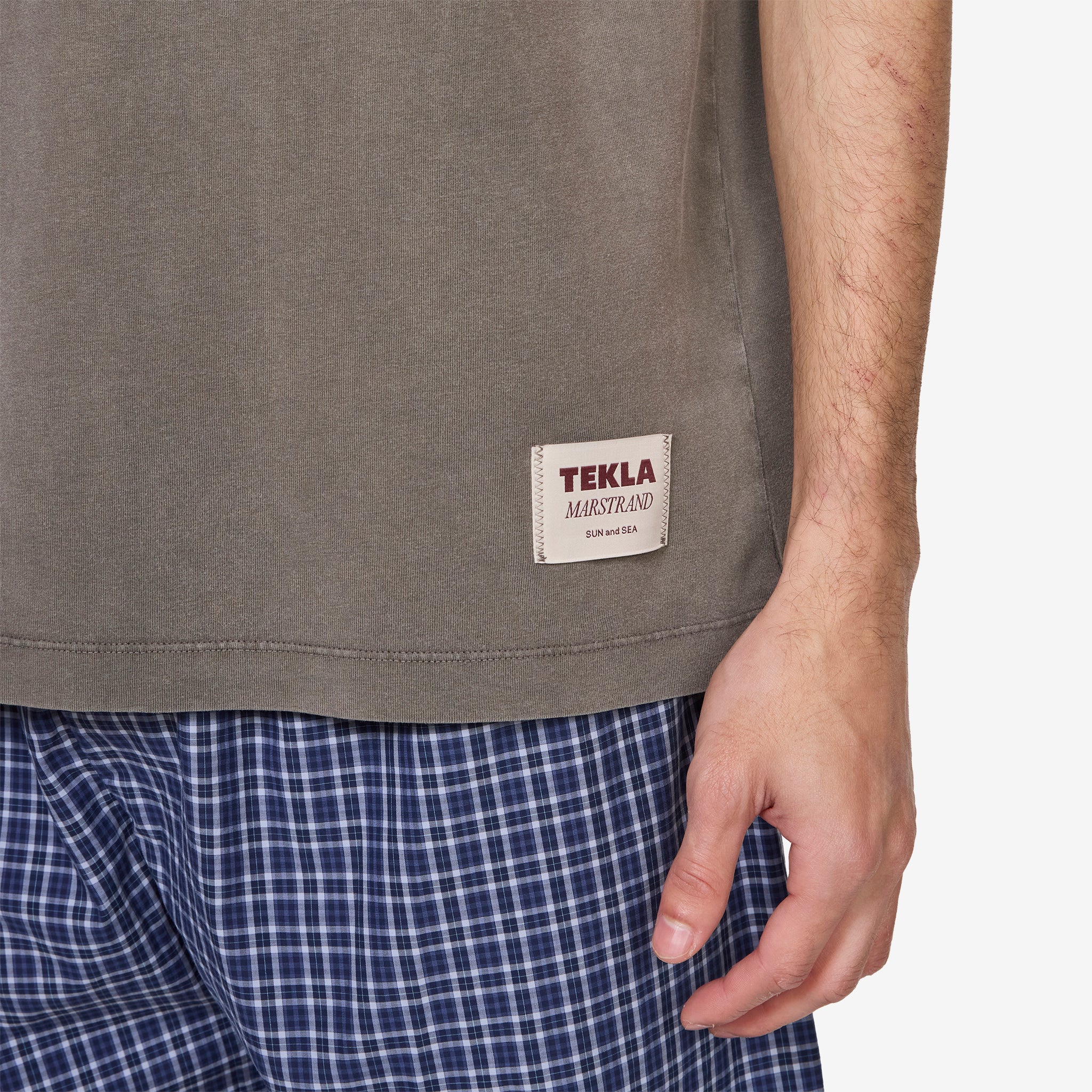 Marstrand T-Shirt Sun Bleached Taupe - Image 2