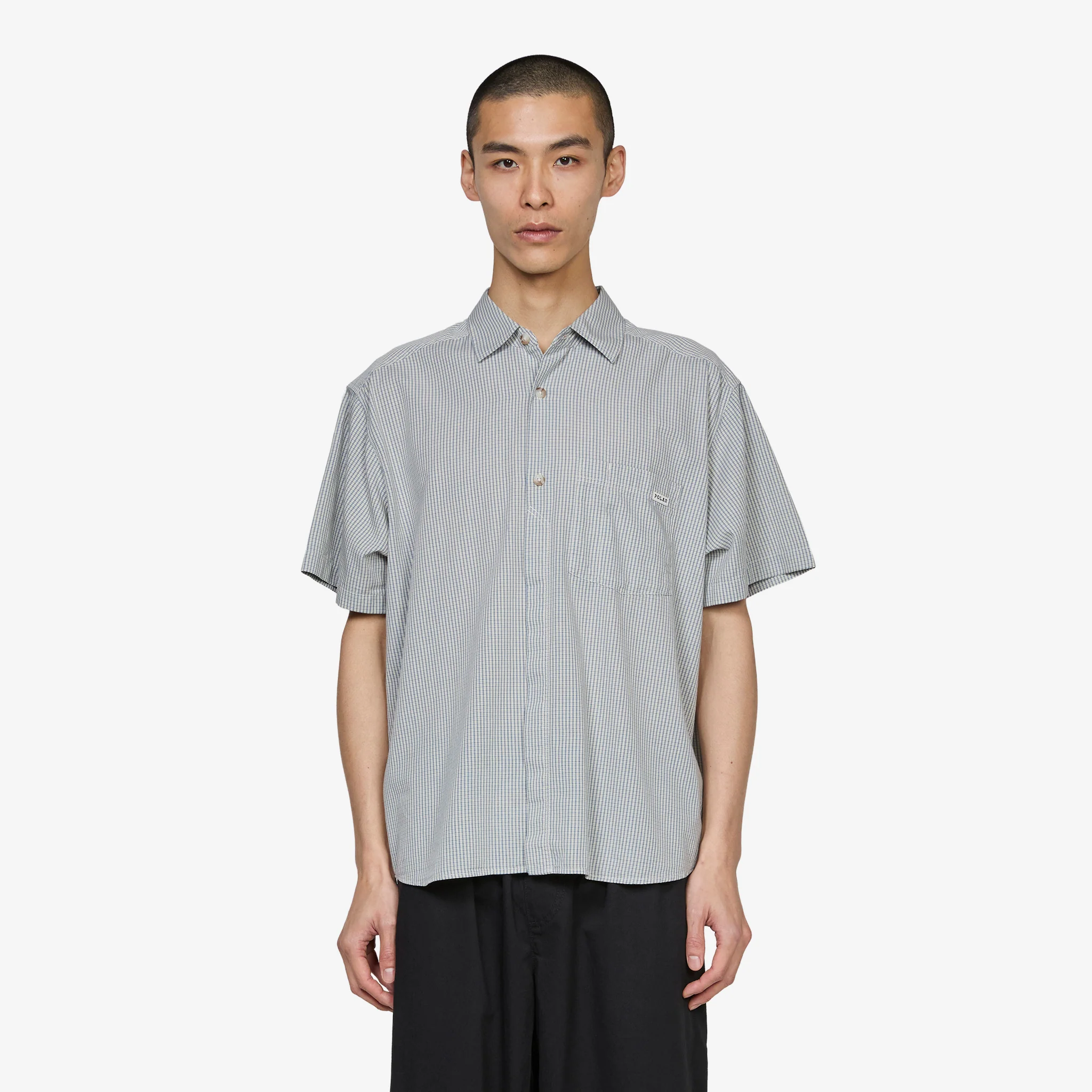 Mitch Shirt Blue Check