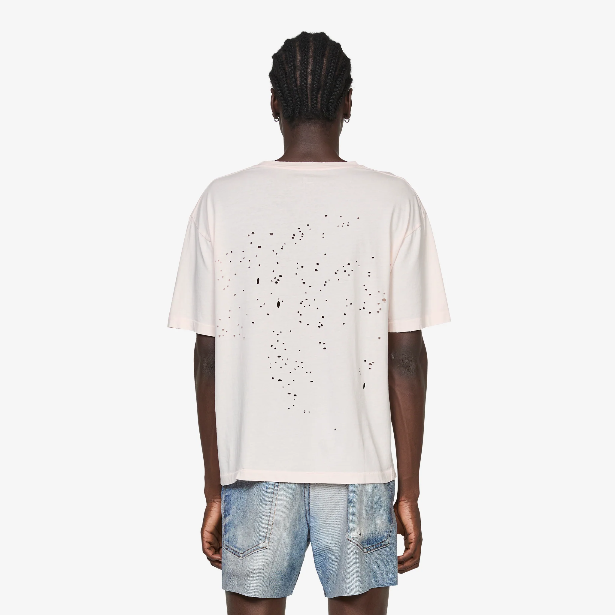 MothTech™ Logo T-Shirt Sun Bleached Rosewater - Image 3