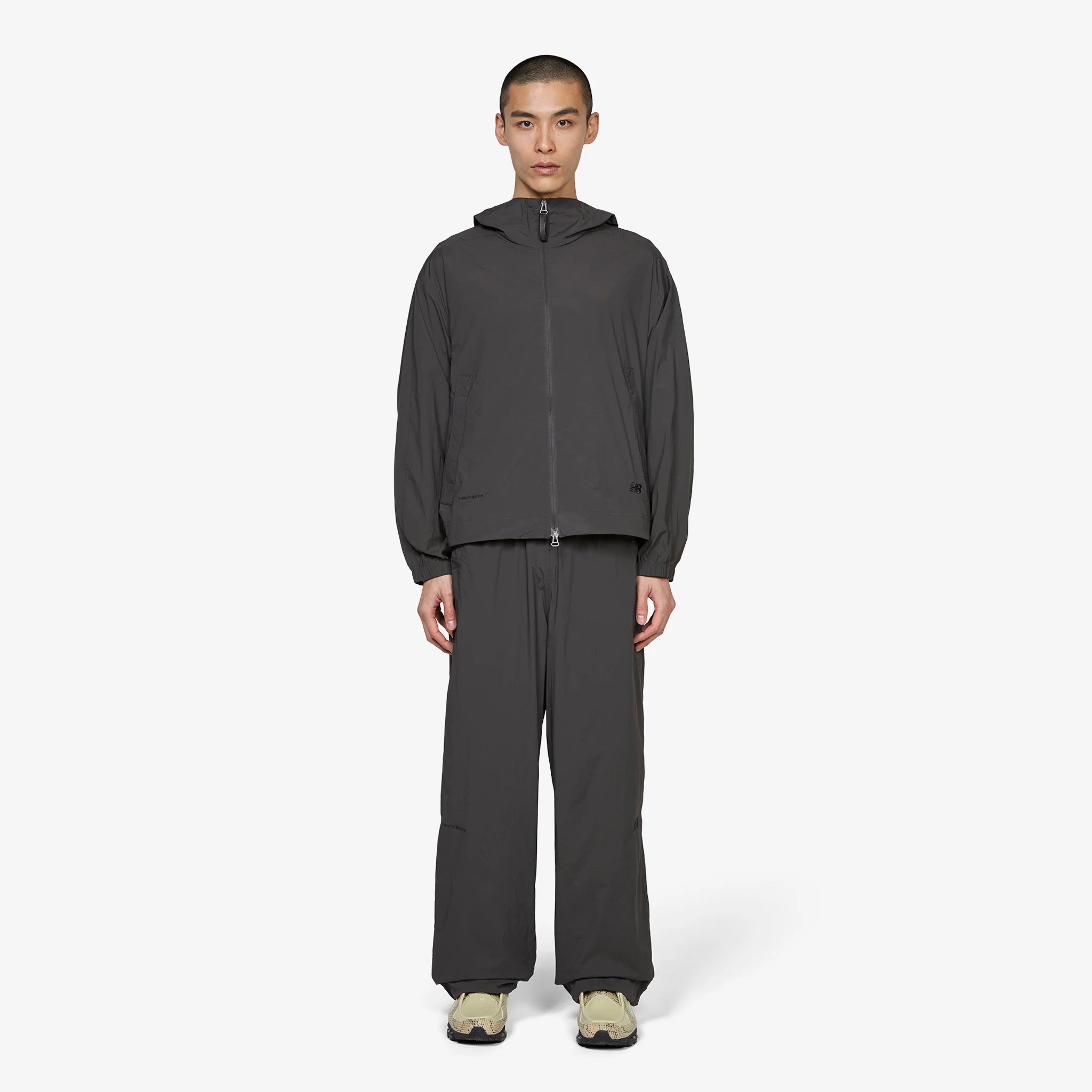 NB GREY Light Weight Hoodie Jacket Black Cement - Image 10