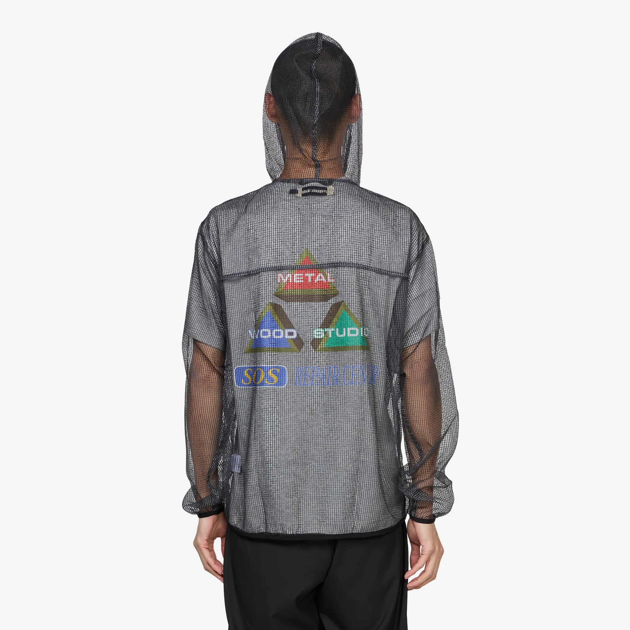 Net Parka Black - Image 3